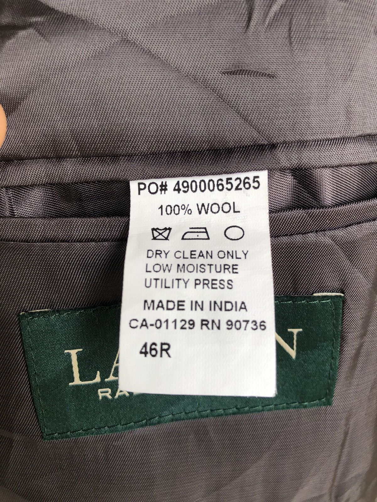 Lauren Ralph Lauren × Polo Ralph Lauren × Ralph Lauren LAUREN RALPH LAUREN Green Label Blazer Size 46R - 4 Thumbnail