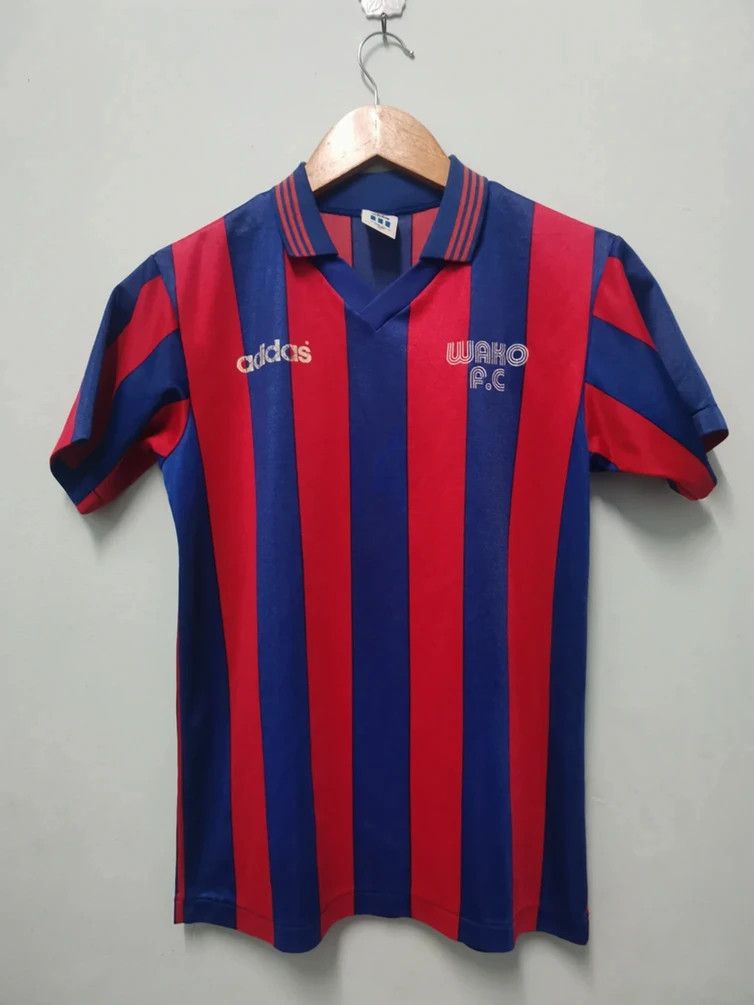 Adidas Vintage Adidas Jersey Wako F.C Barcelona Maradona Messi Size US XS / EU 42 / 0 - 1 Thumbnail