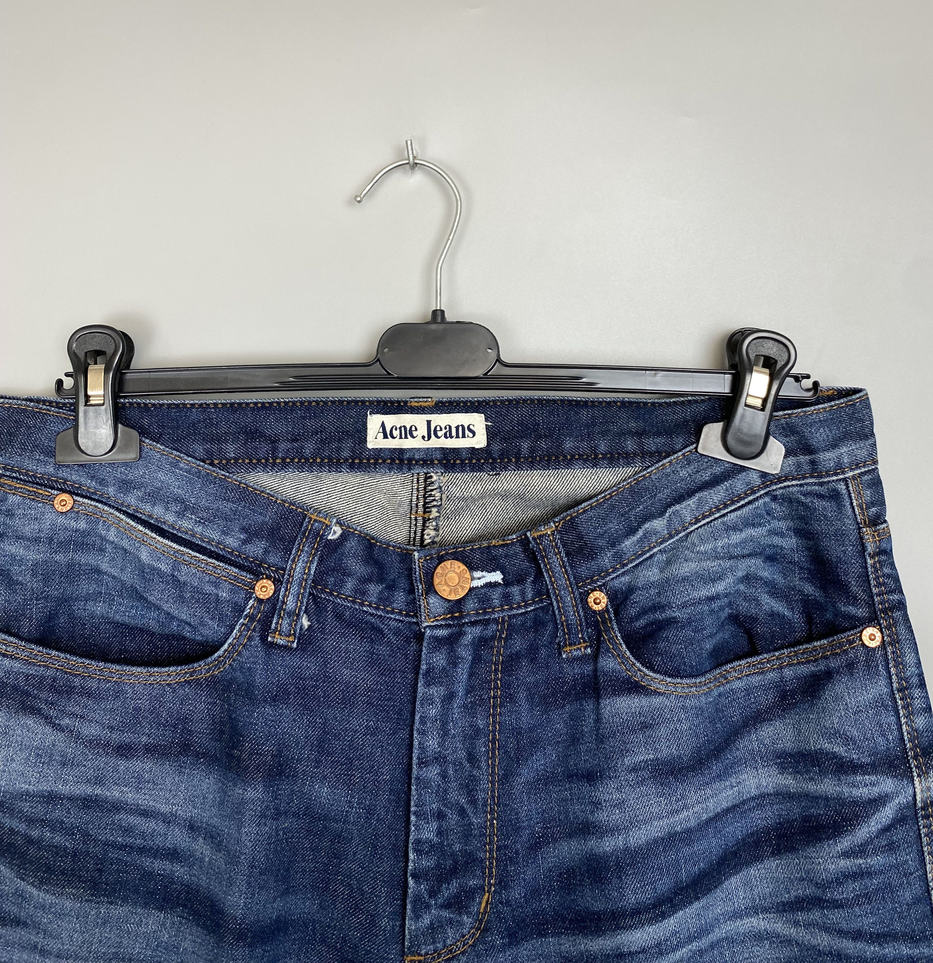 Acne Studios Acne Jeans Max True Dark W33 L34 Size US 33 - 5 Thumbnail