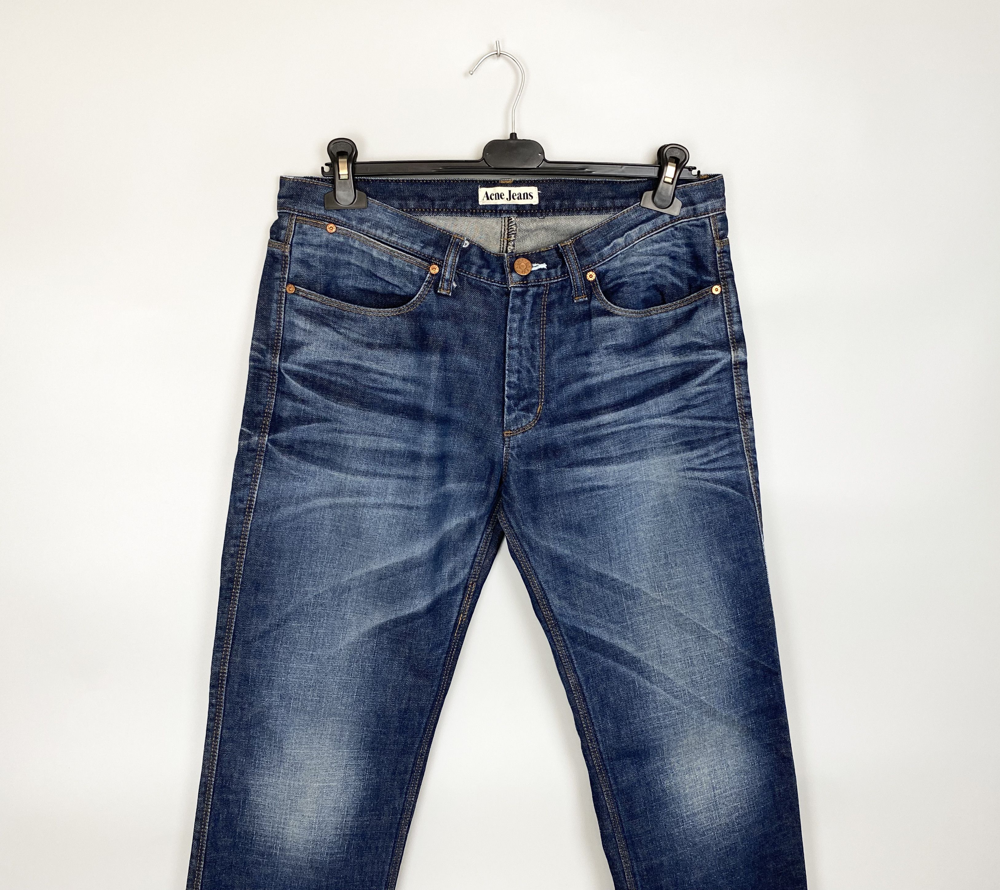Acne Studios Acne Jeans Max True Dark W33 L34 Size US 33 - 4 Thumbnail