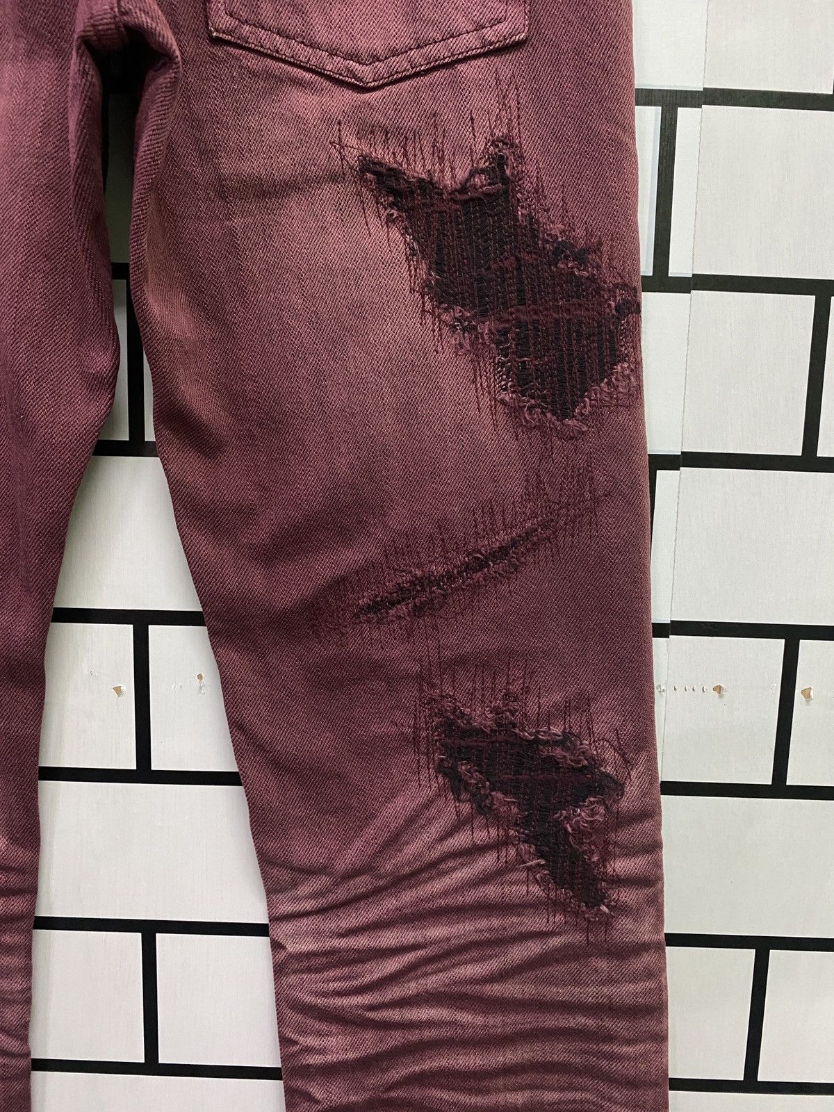 Tornado Mart Japanese Brand TORNADO MART Low Rises Distressed Style Denim Size US 28 / EU 44 - 17 Thumbnail