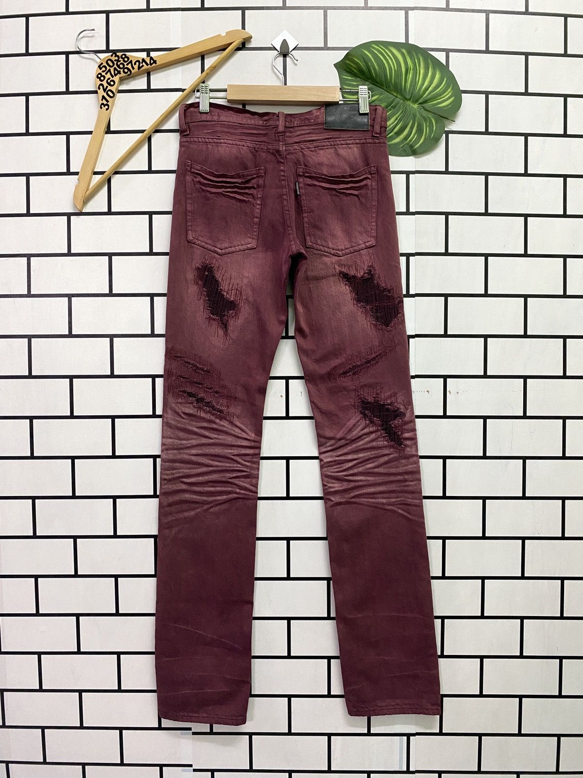 Tornado Mart Japanese Brand TORNADO MART Low Rises Distressed Style Denim Size US 28 / EU 44 - 2 Thumbnail