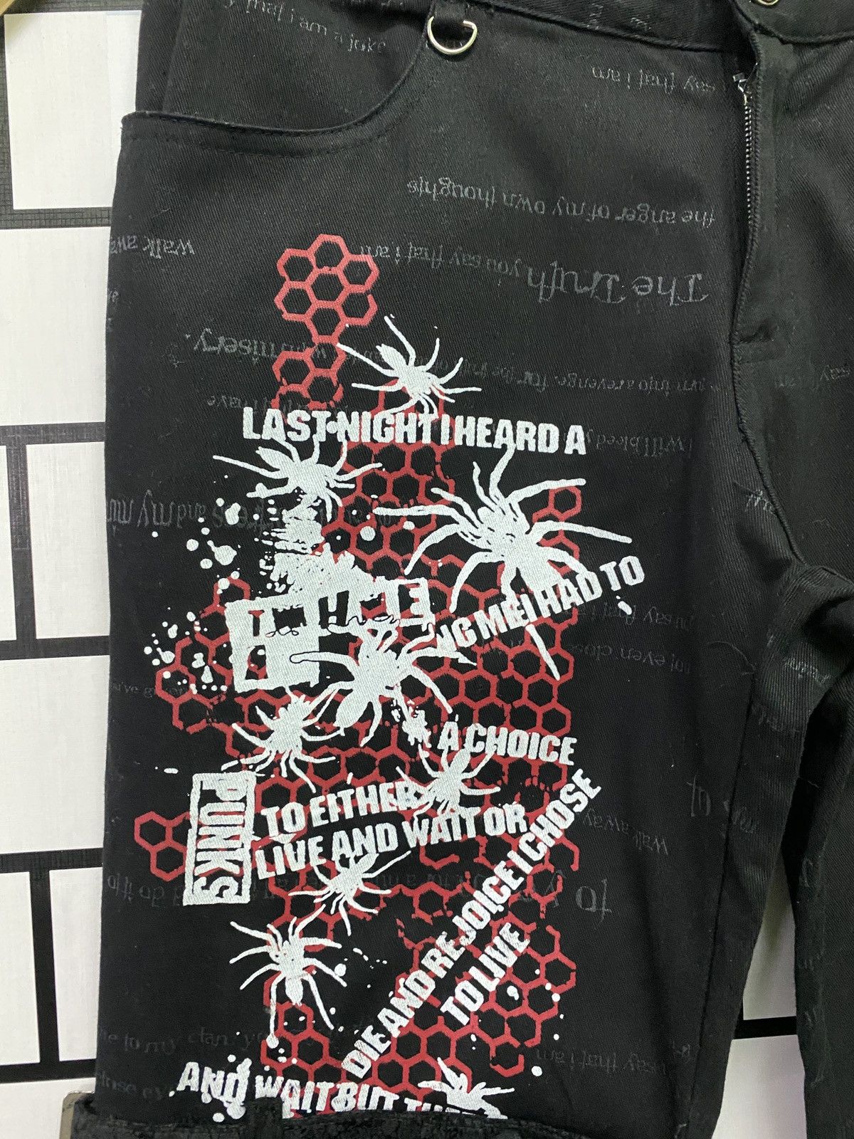 Japanese Brand × Seditionaries Japanese Brand GLP Punk Bondage Devil Pants Size US 29 - 4 Thumbnail