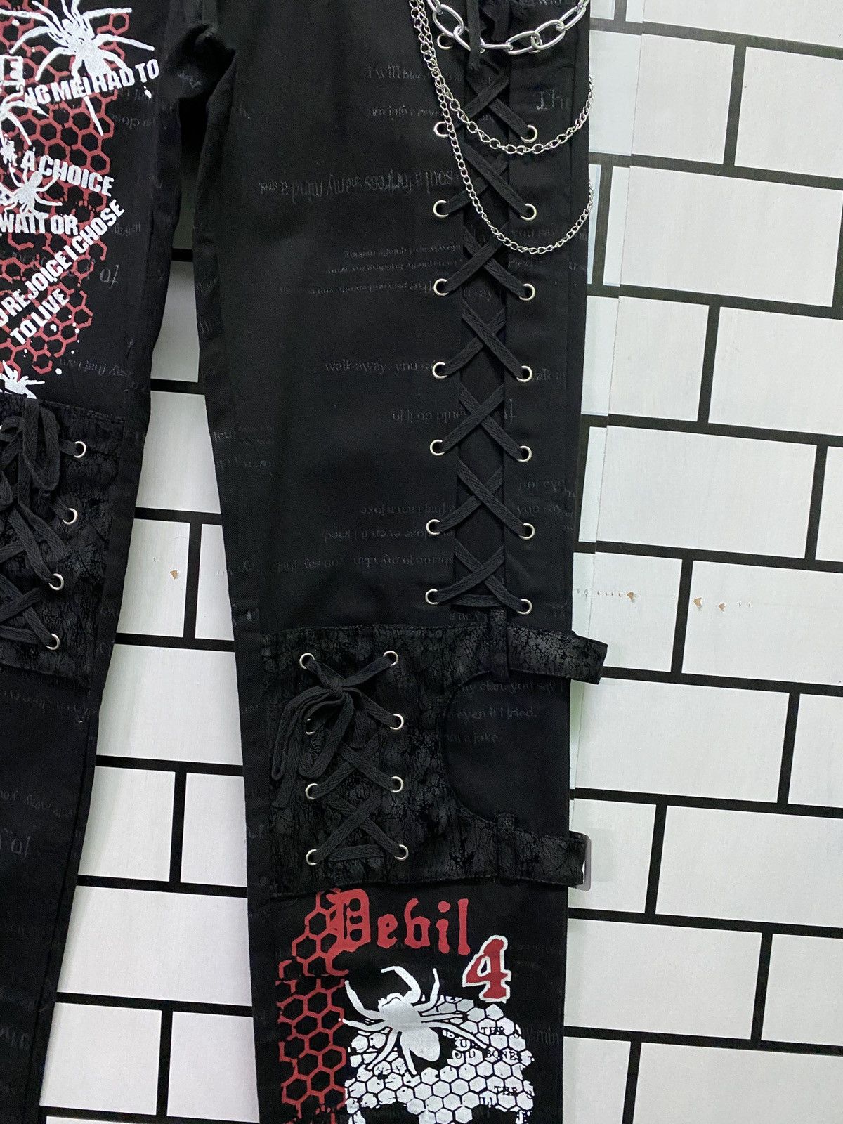 Japanese Brand × Seditionaries Japanese Brand GLP Punk Bondage Devil Pants Size US 29 - 6 Thumbnail