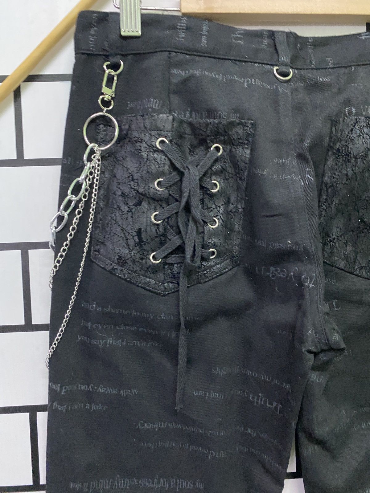 Japanese Brand × Seditionaries Japanese Brand GLP Punk Bondage Devil Pants Size US 29 - 11 Thumbnail