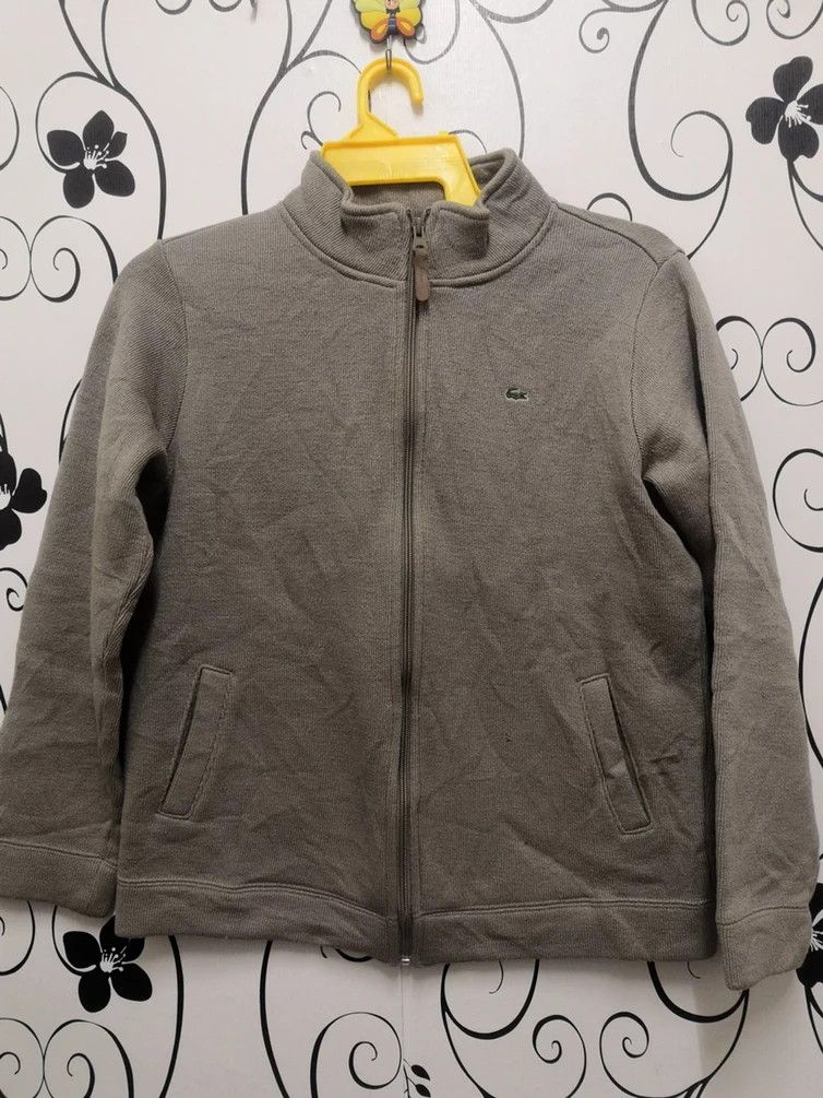 Lacoste Vintage Lacoste Sweater Zip Up Jacket Casual Size US M / EU 48-50 / 2 - 1 Thumbnail