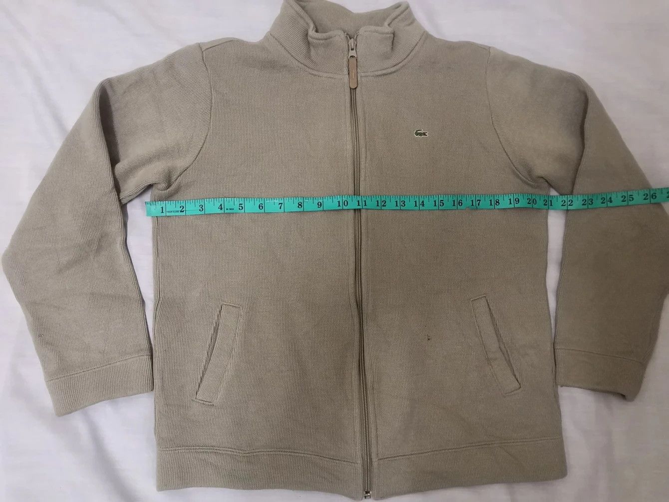 Lacoste Vintage Lacoste Sweater Zip Up Jacket Casual Size US M / EU 48-50 / 2 - 6 Thumbnail