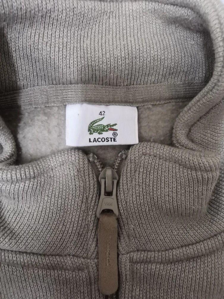 Lacoste Vintage Lacoste Sweater Zip Up Jacket Casual Size US M / EU 48-50 / 2 - 2 Thumbnail