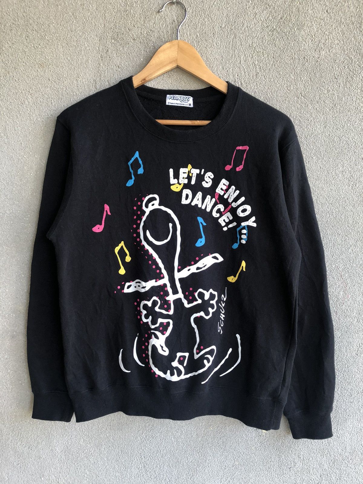 Cartoon Network PEANUTS snoopy big print crewneck sweatshirt Size US M / EU 48-50 / 2 - 1 Thumbnail