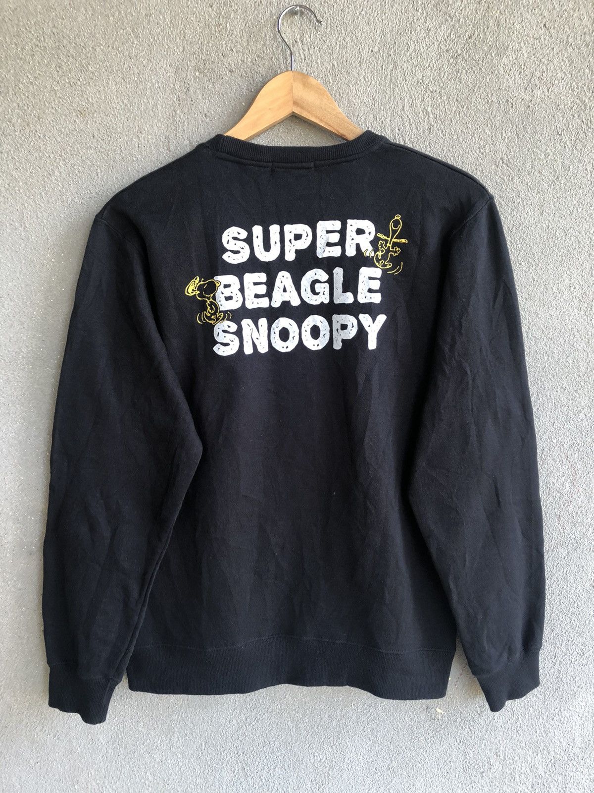 Cartoon Network PEANUTS snoopy big print crewneck sweatshirt Size US M / EU 48-50 / 2 - 2 Thumbnail