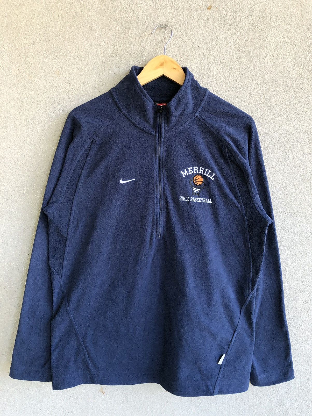 Vintage Vintage NIKE TEAM Girls Basketball half zipper Size US M / EU 48-50 / 2 - 1 Thumbnail