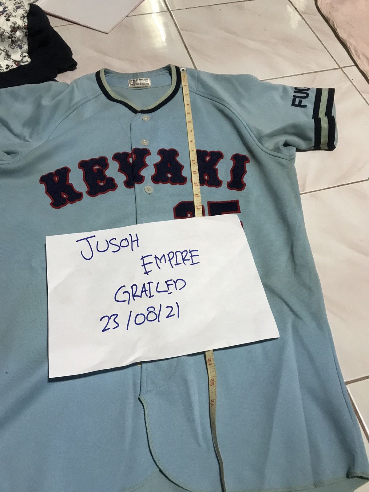 Descente × Japanese Brand × Vintage VINTAGE BASEBALL JAPAN TEAM JERSEY BY DESCENTE Size US M / EU 48-50 / 2 - 8 Thumbnail