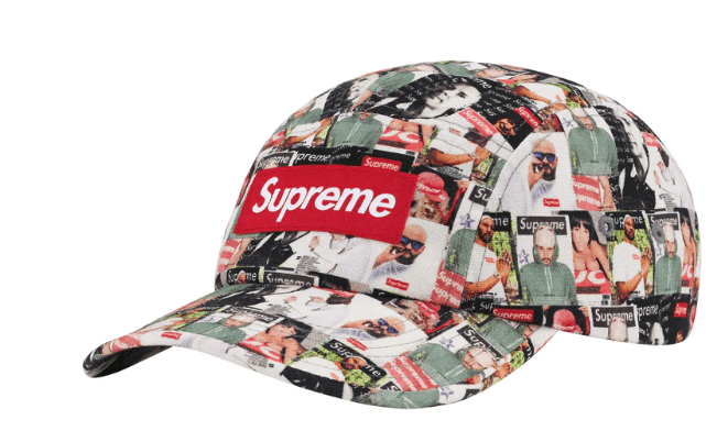 image of Supreme Magazine Camp Cap, Men's