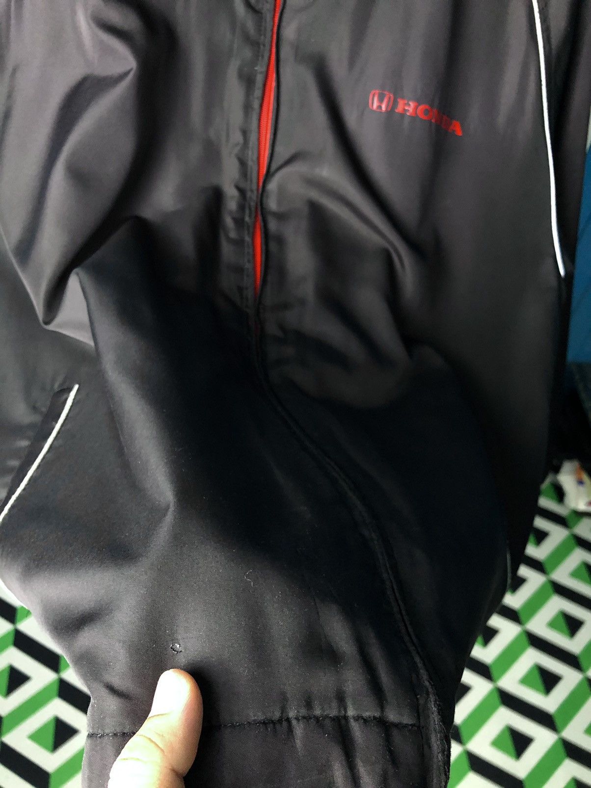 Honda × Vintage Vintage Honda windbreaker jacket Size US XL / EU 56 / 4 - 4 Thumbnail