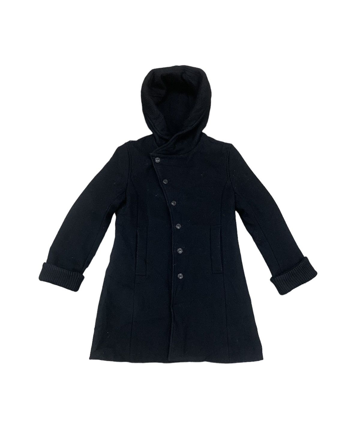 Issey Miyake Vintage Issey Miyake Sunao Kuwahara Wool Long Jacket Size S / US 4 / IT 40 - 1 Thumbnail