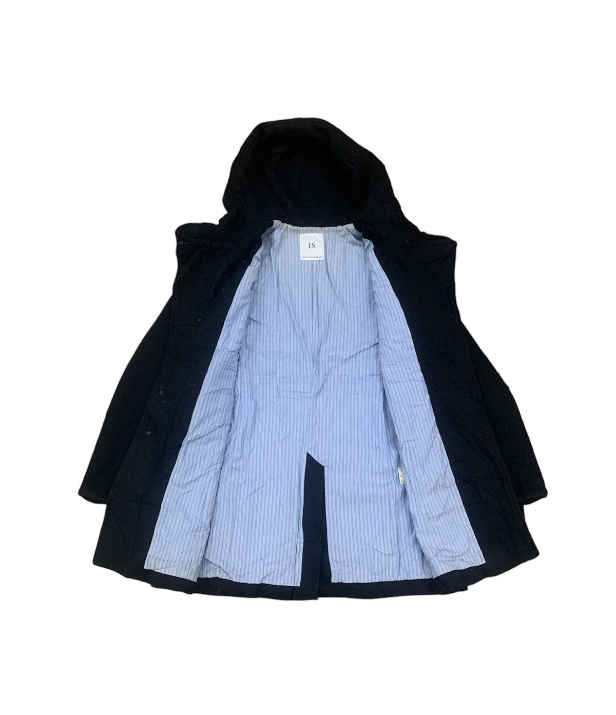 Issey Miyake Vintage Issey Miyake Sunao Kuwahara Wool Long Jacket Size S / US 4 / IT 40 - 3 Thumbnail