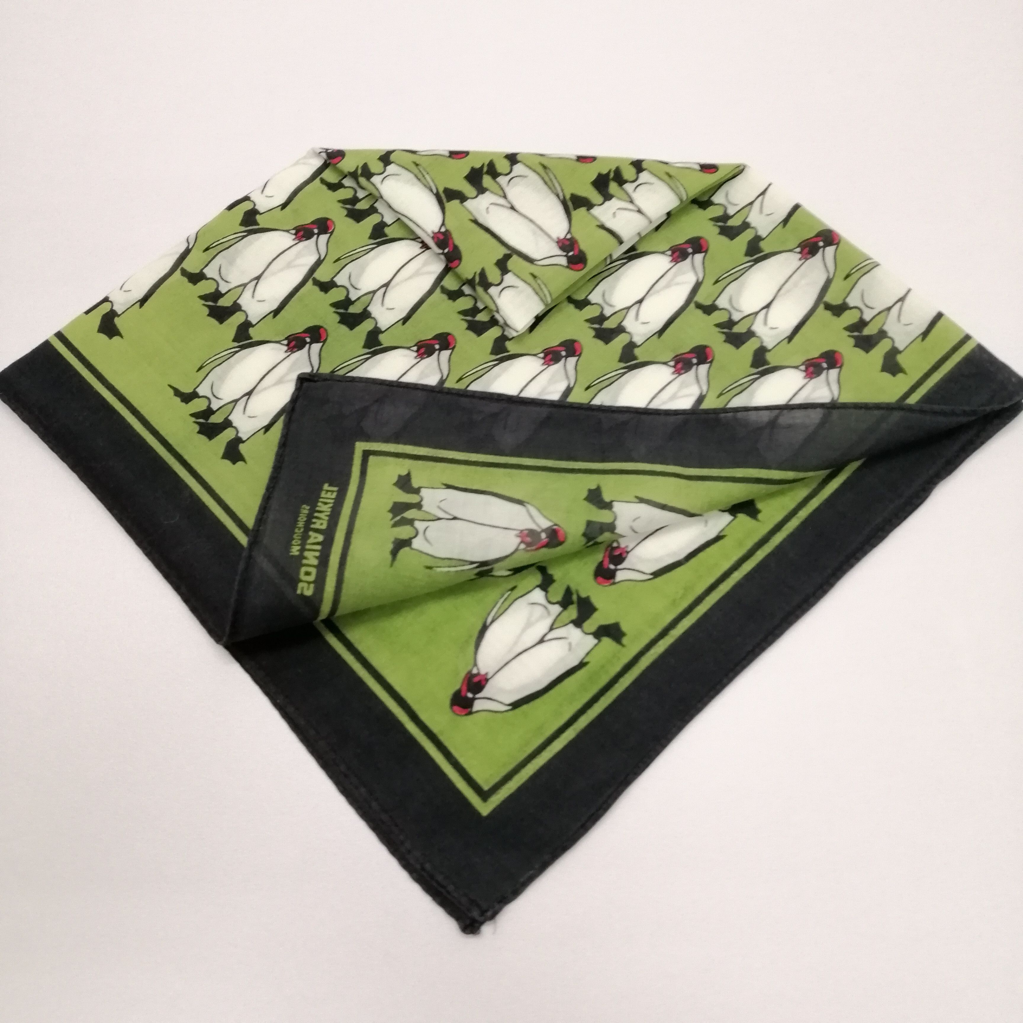 Vintage Sonia Rykiel Handkerchief/Neckerchief/Bandana-KD2414 Size ONE SIZE - 4 Thumbnail