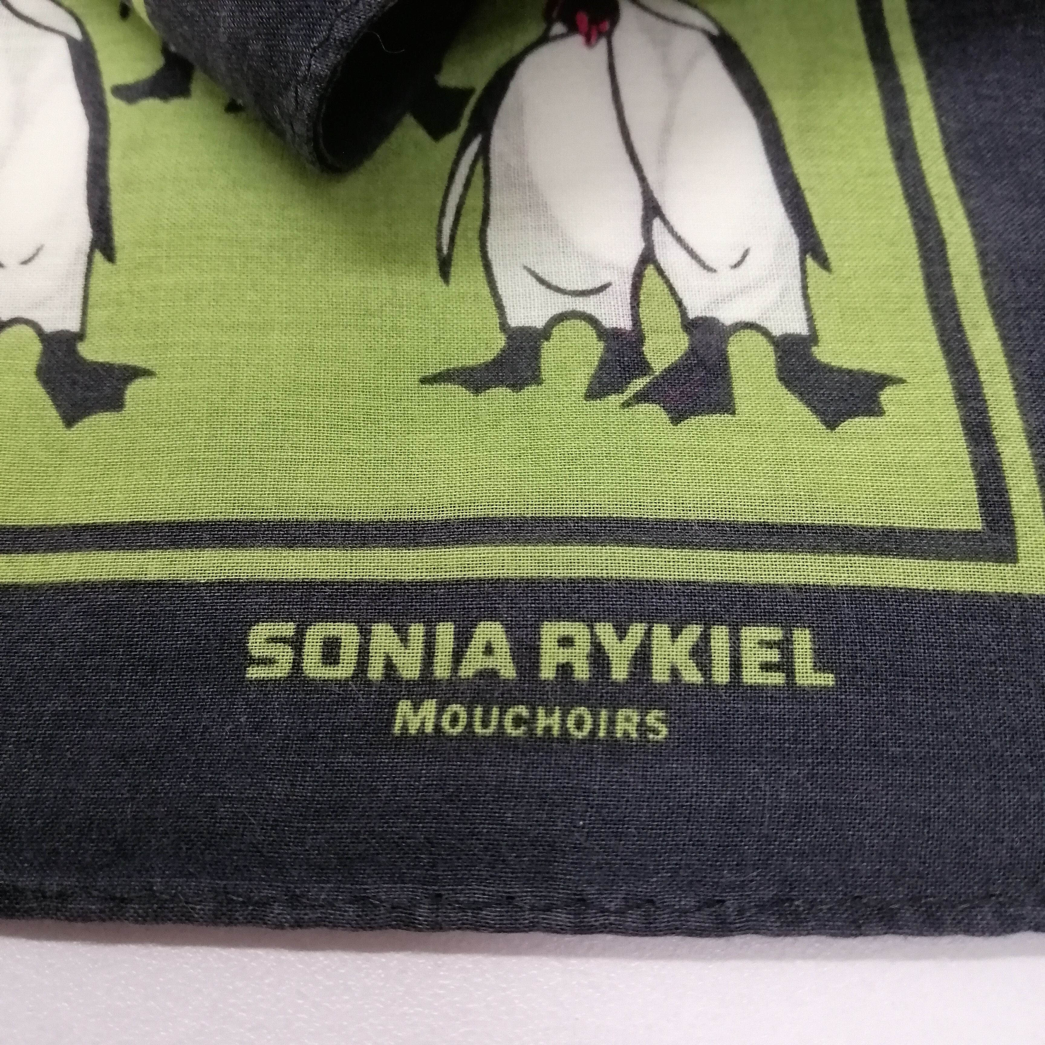 Vintage Sonia Rykiel Handkerchief/Neckerchief/Bandana-KD2414 Size ONE SIZE - 3 Thumbnail