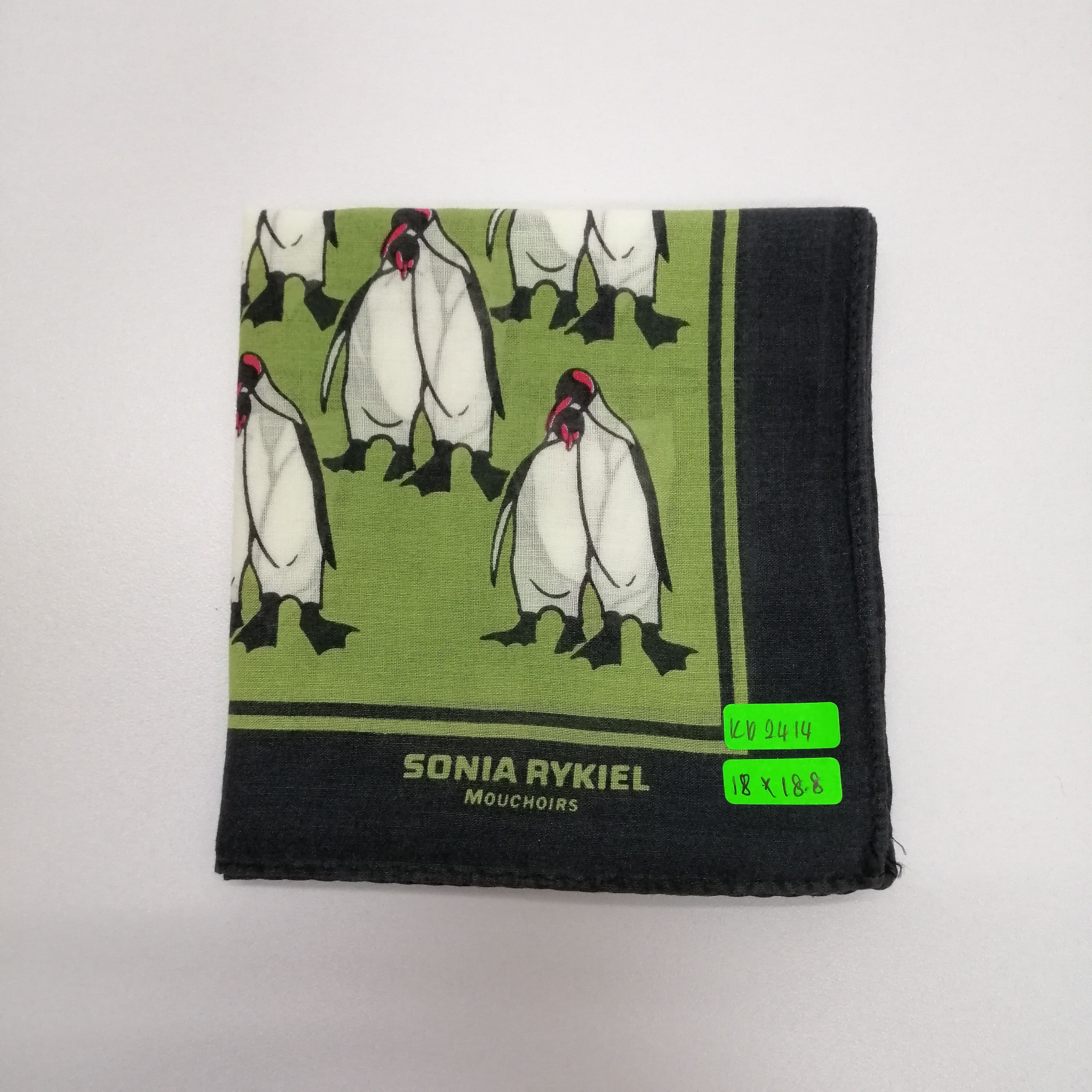 Vintage Sonia Rykiel Handkerchief/Neckerchief/Bandana-KD2414 Size ONE SIZE - 5 Thumbnail