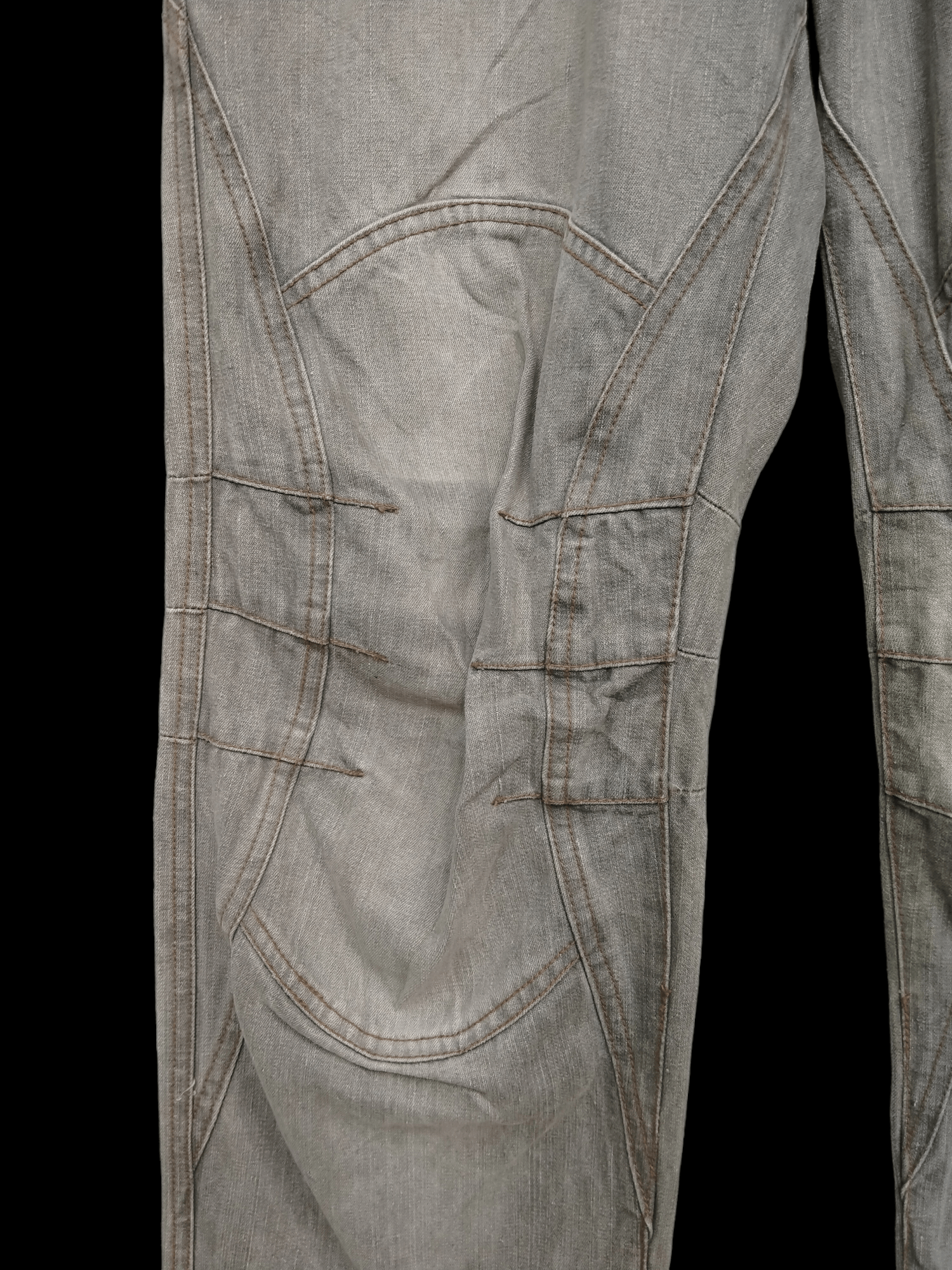 PPFM Vintage PPFM Distressed Biker Denim Jeans Size US 32 / EU 48 - 6 Thumbnail