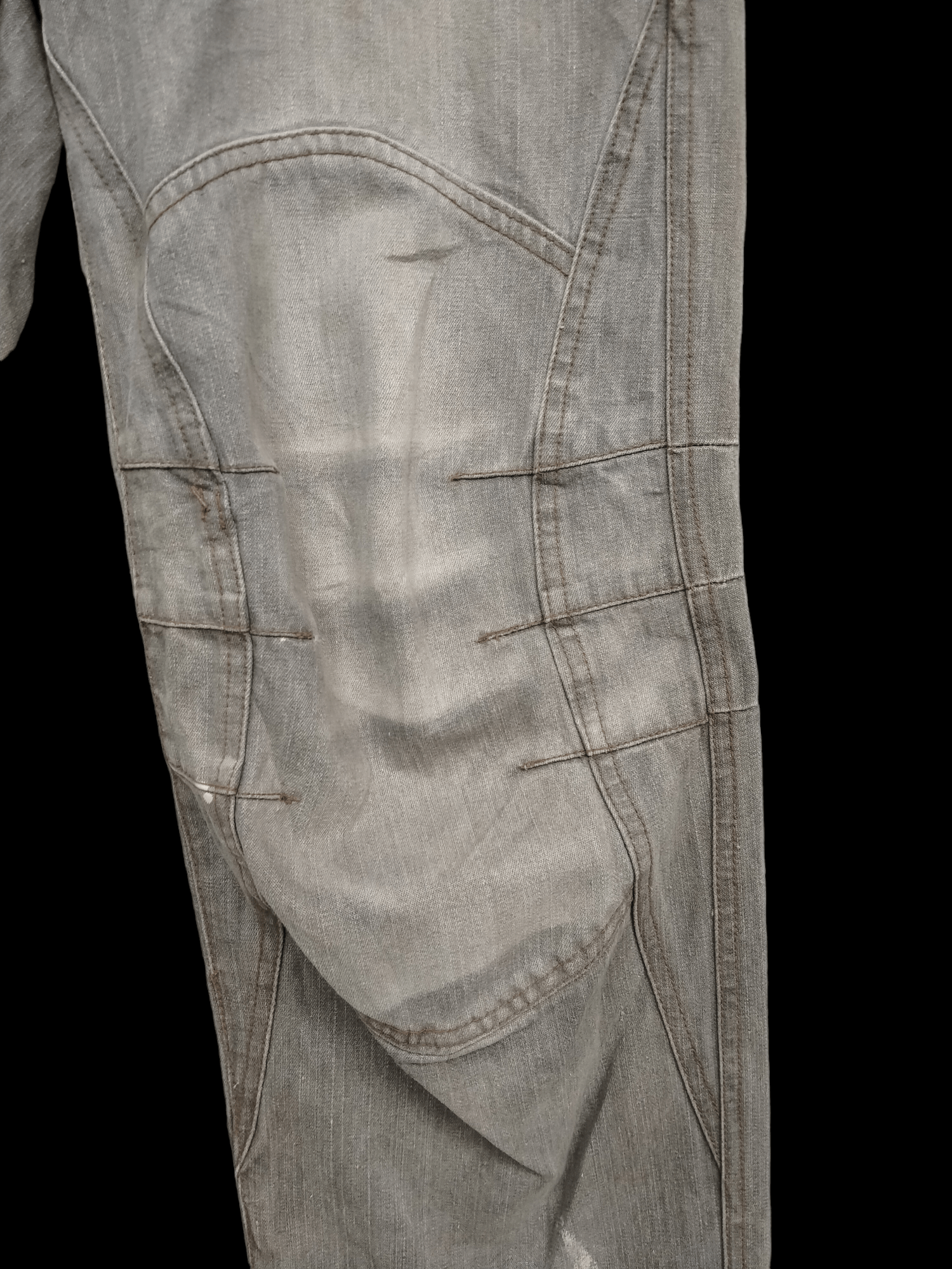 PPFM Vintage PPFM Distressed Biker Denim Jeans Size US 32 / EU 48 - 9 Thumbnail