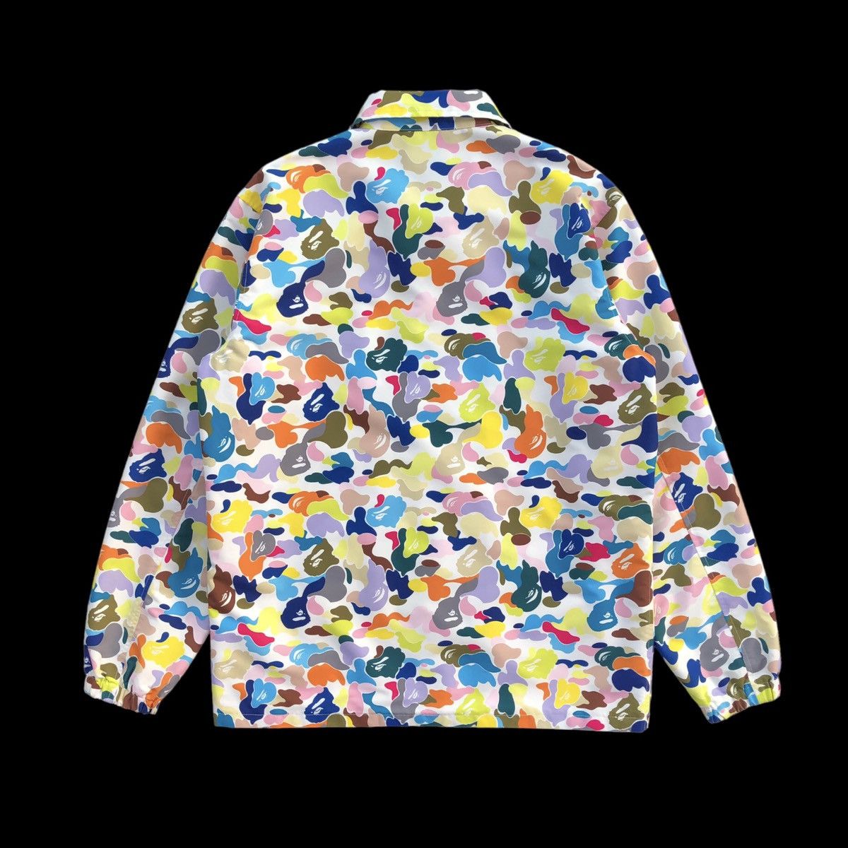 Bape Multi Camo College Coach Jacket Size US L / EU 52-54 / 3 - 2 Thumbnail
