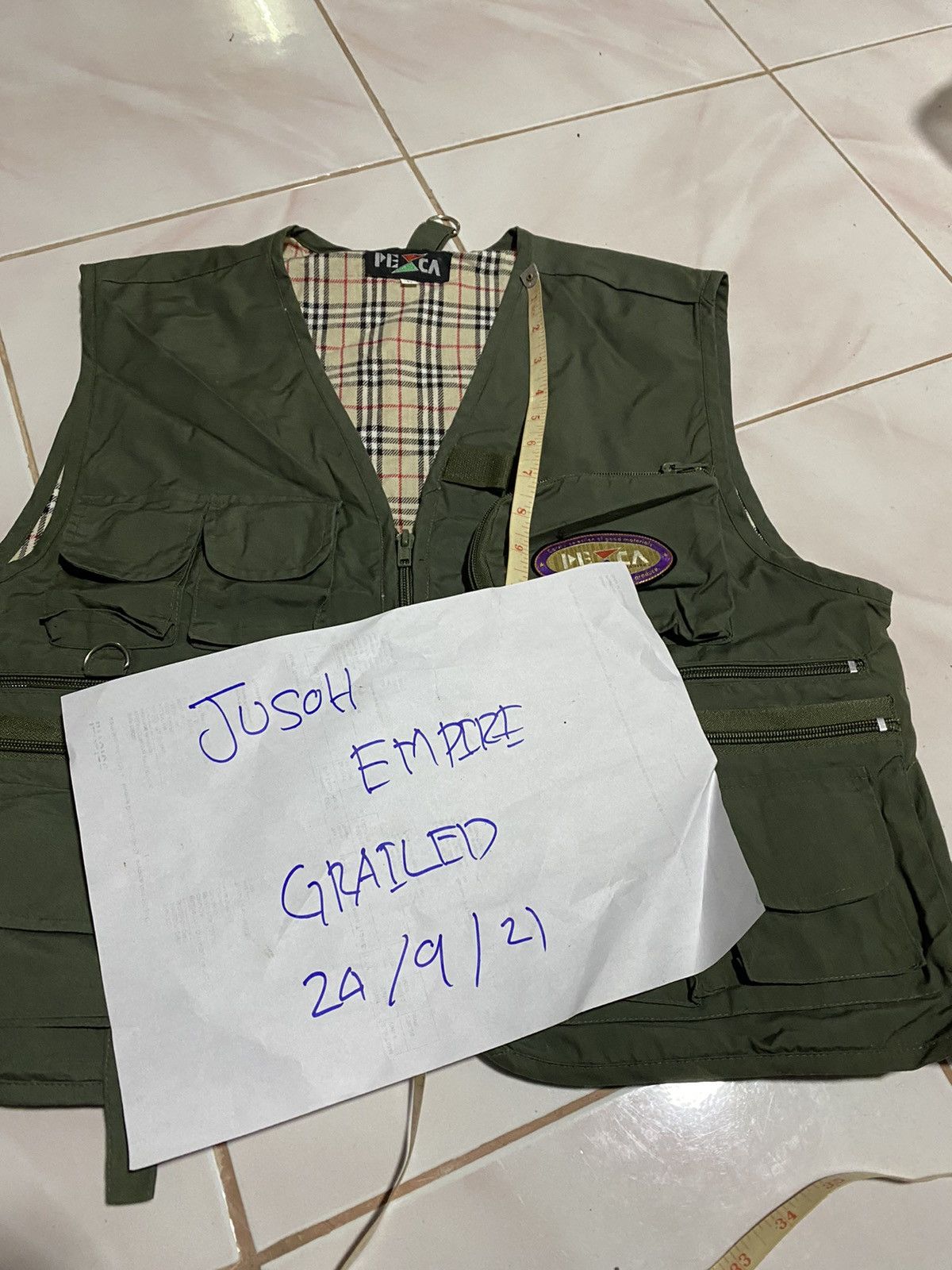 Japanese Brand PECA UTILITY SURVIVOR TACTICAL VEST Size US L / EU 52-54 / 3 - 10 Thumbnail