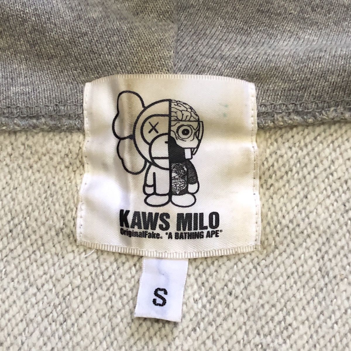 Bape × Kaws × Original Fake Bape x Original Fake Kaws Milo Full Zip Hoodie Size US S / EU 44-46 / 1 - 8 Thumbnail