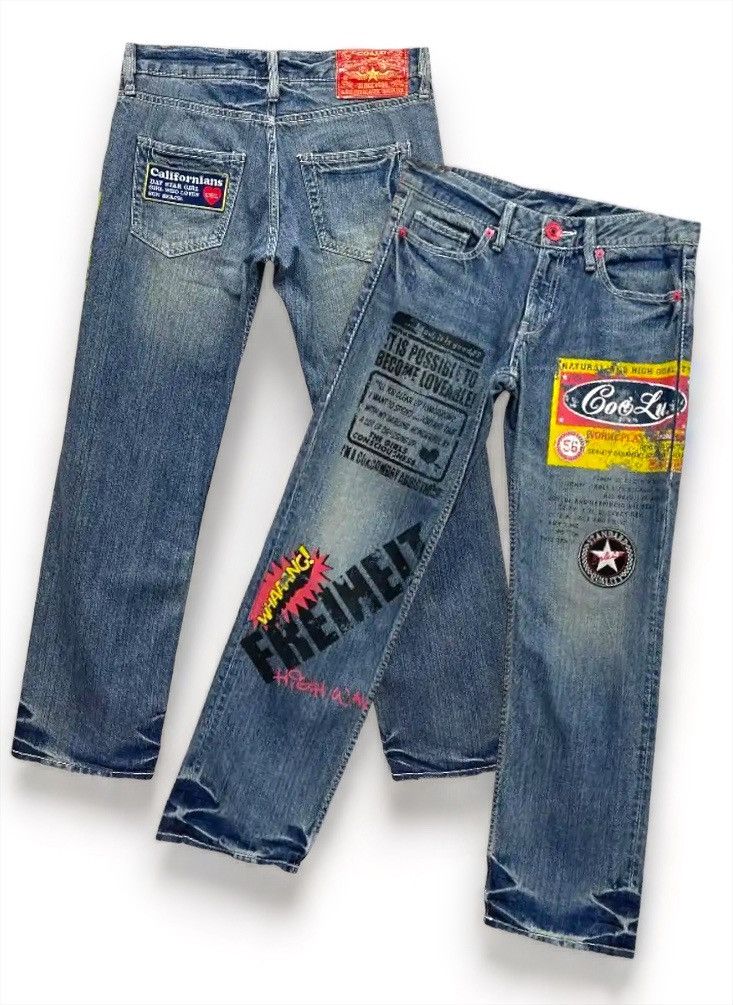 Japanese Brand 🔥90’s Legitimate Denim CO&LU Art Hysteric Glamour Style! Size US 30 / EU 46 - 1 Thumbnail