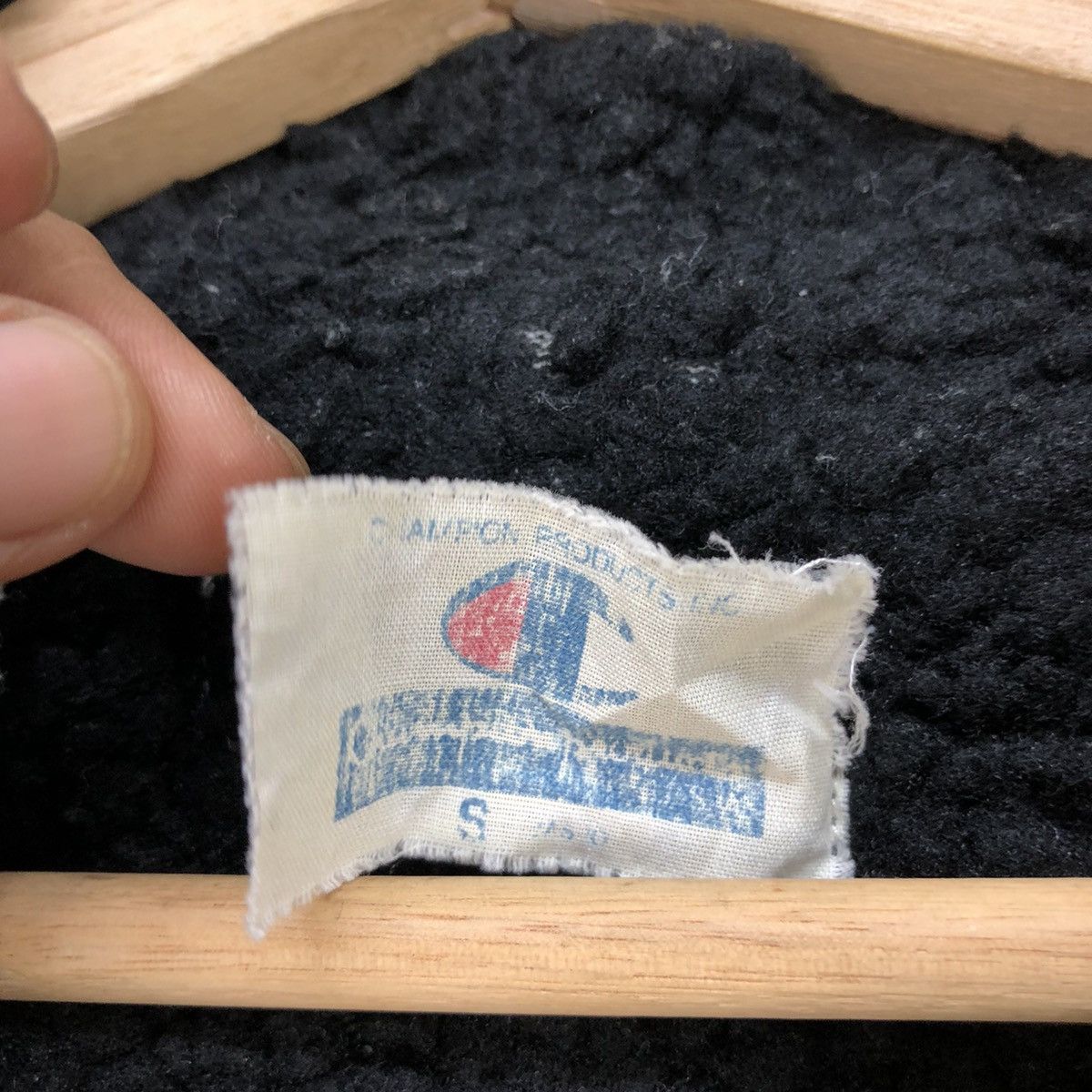 Vintage Champion Product Usa Hooded Jacket