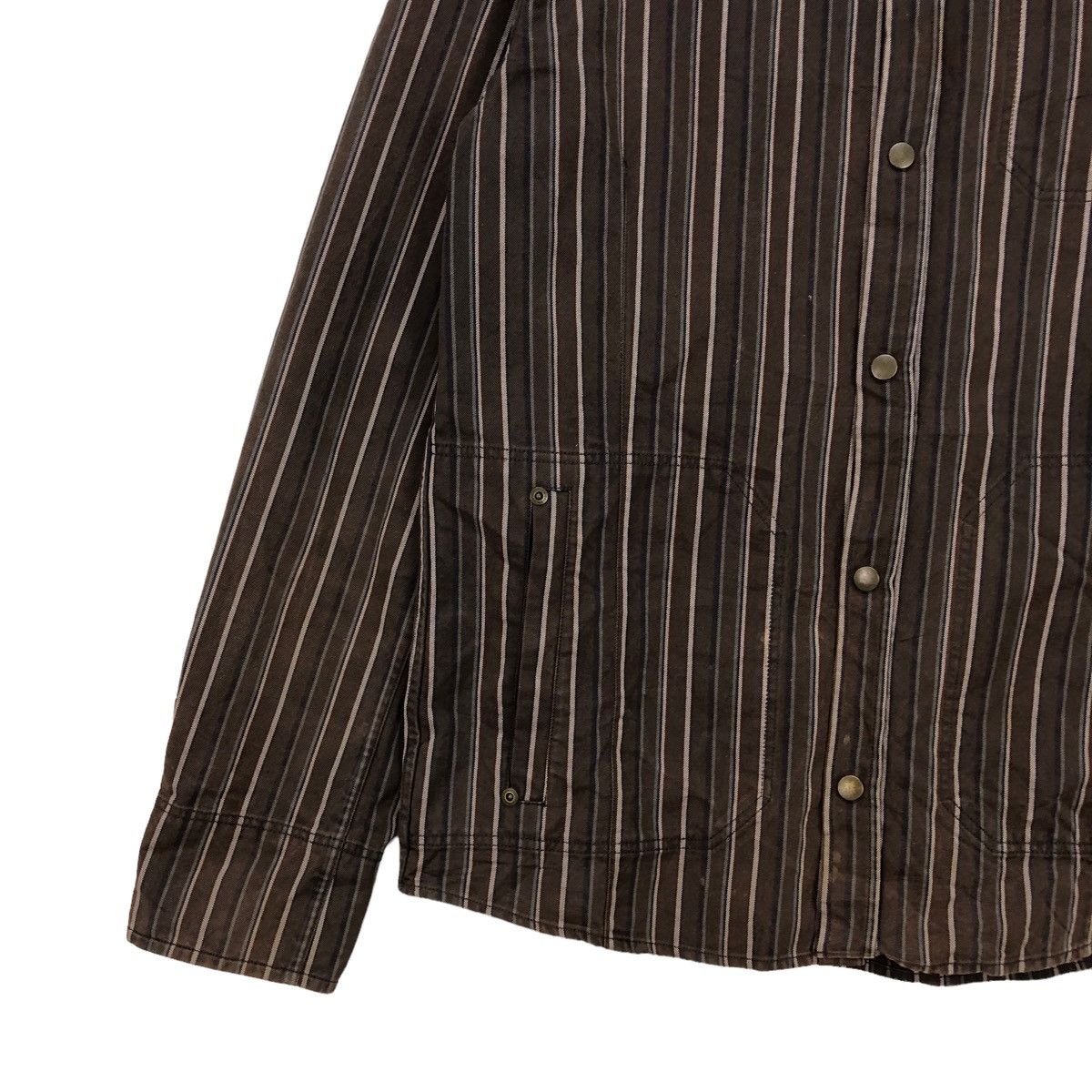 Japanese Brand 🔥Japanese Brand Nicole Club Stripes Western Snap Button Size US M / EU 48-50 / 2 - 4 Thumbnail