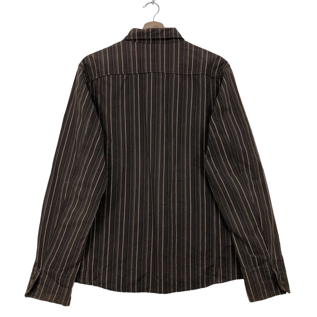 Japanese Brand 🔥Japanese Brand Nicole Club Stripes Western Snap Button Size US M / EU 48-50 / 2 - 2 Thumbnail