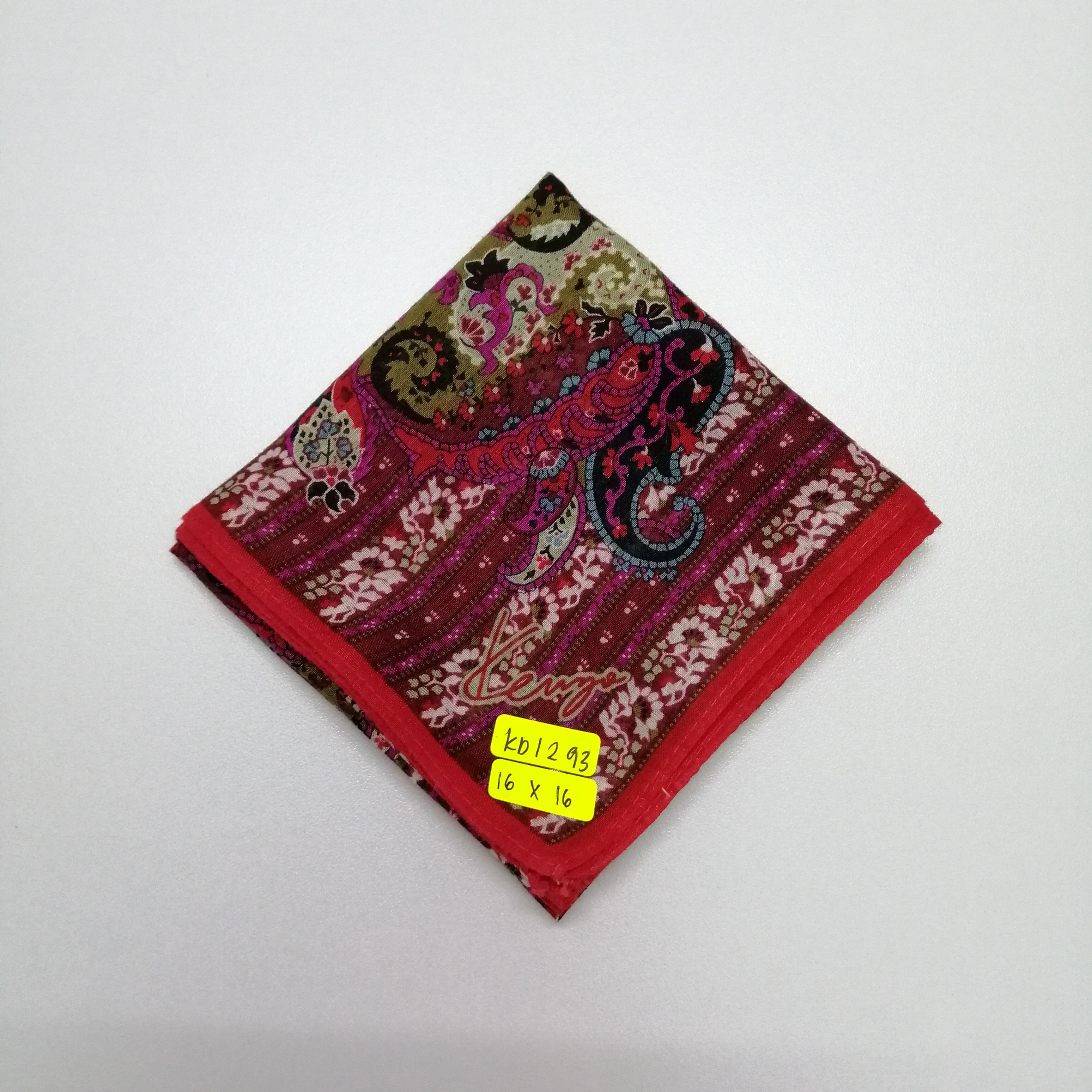 Kenzo Kenzo Handkerchief/Neckerchief/Bandana-KD1293 Size ONE SIZE - 5 Thumbnail