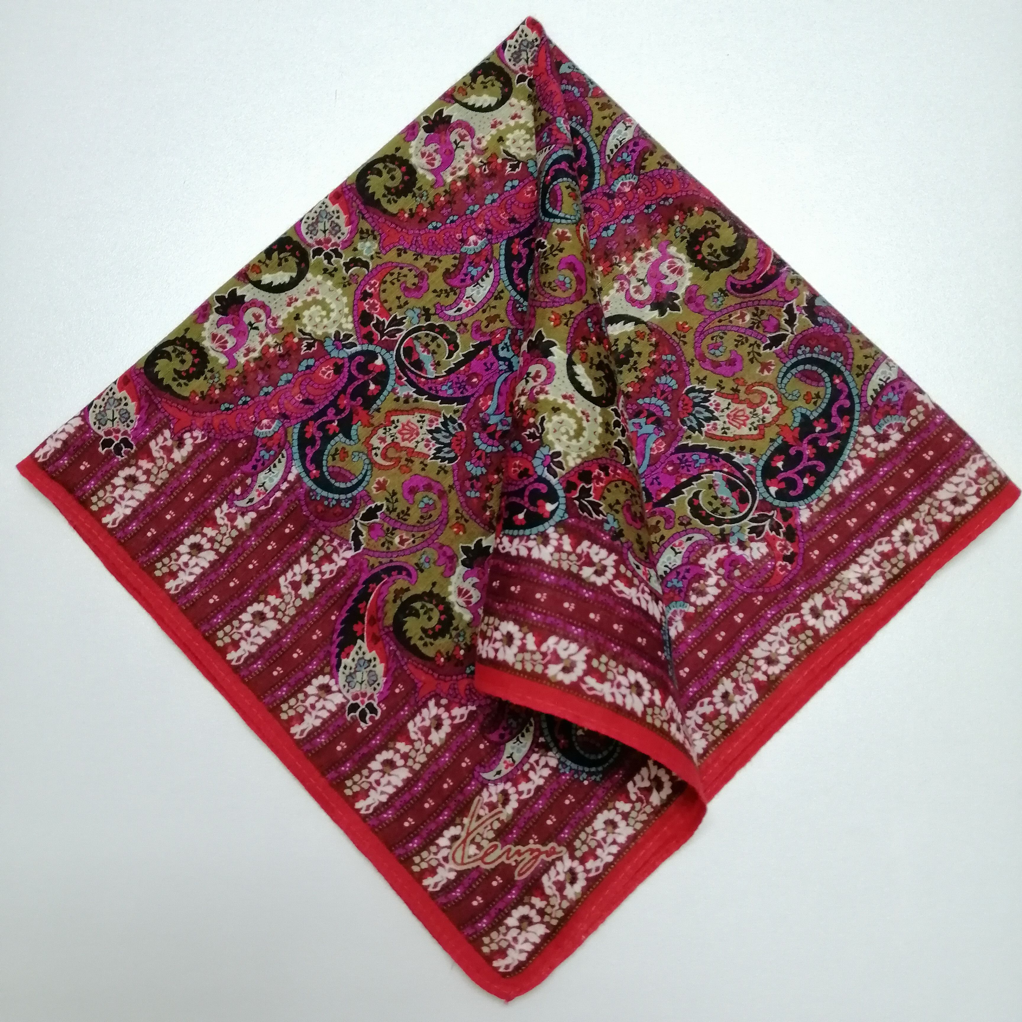 Kenzo Kenzo Handkerchief/Neckerchief/Bandana-KD1293 Size ONE SIZE - 1 Thumbnail