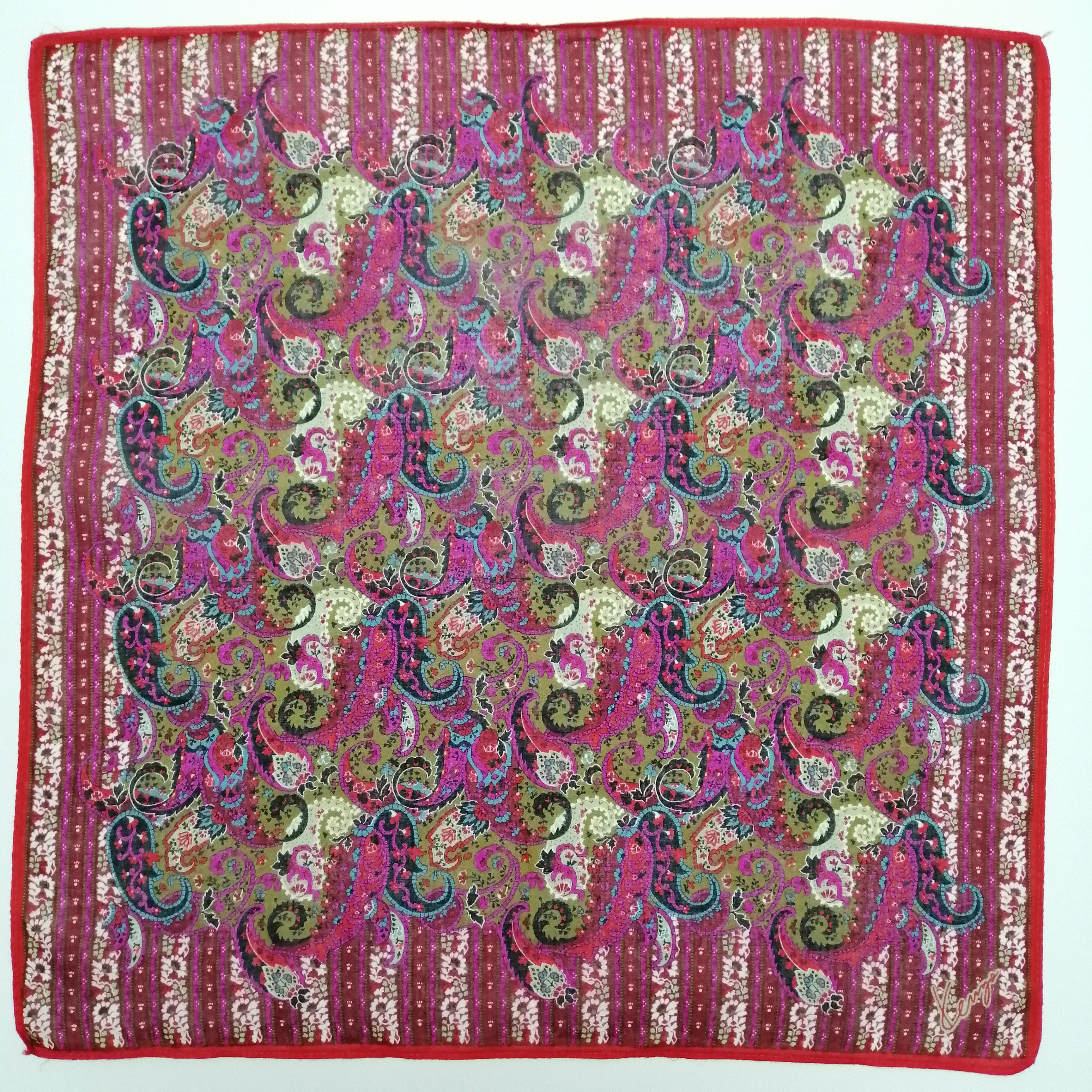 Kenzo Kenzo Handkerchief/Neckerchief/Bandana-KD1293 Size ONE SIZE - 2 Thumbnail