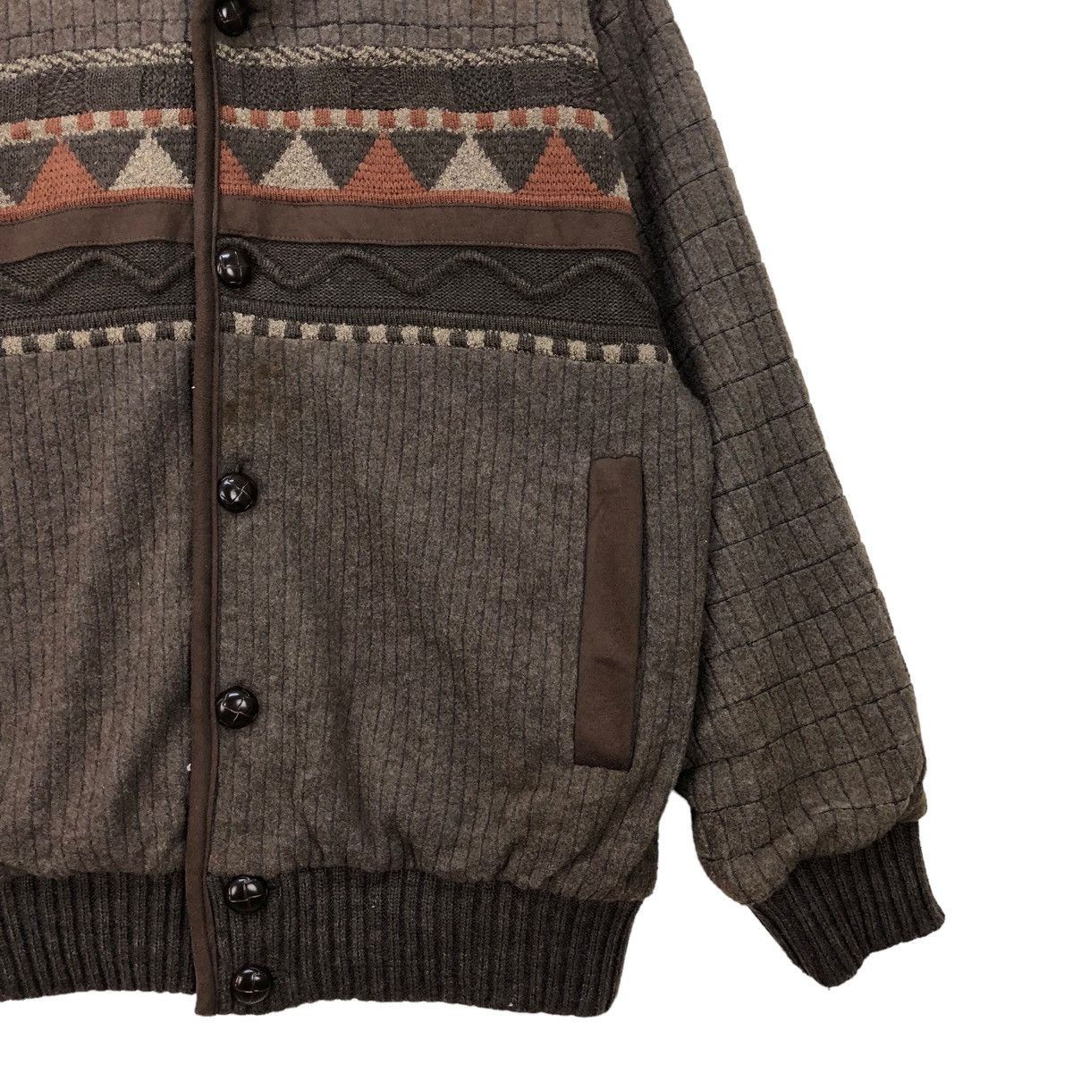 Native 🔥Vintage Rudolph Valentino Native Printed Aztec Jacket Size US M / EU 48-50 / 2 - 5 Thumbnail