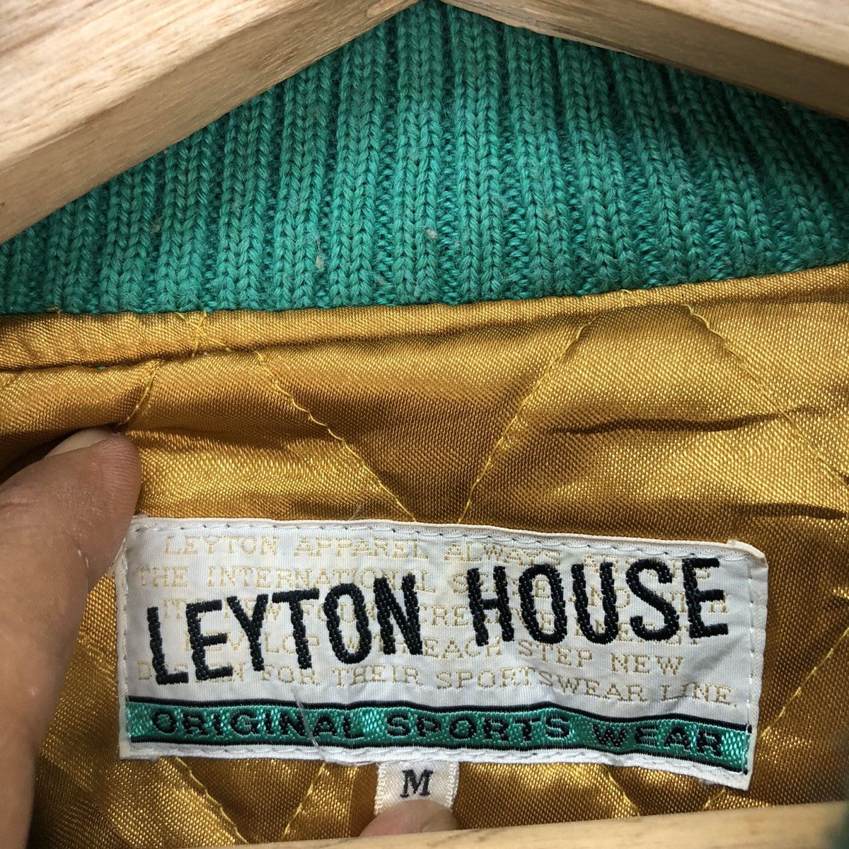 Formula 1 🔥Vtg Varsity Leyton House Granprix F1 Letterman Jacket Size US M / EU 48-50 / 2 - 9 Thumbnail