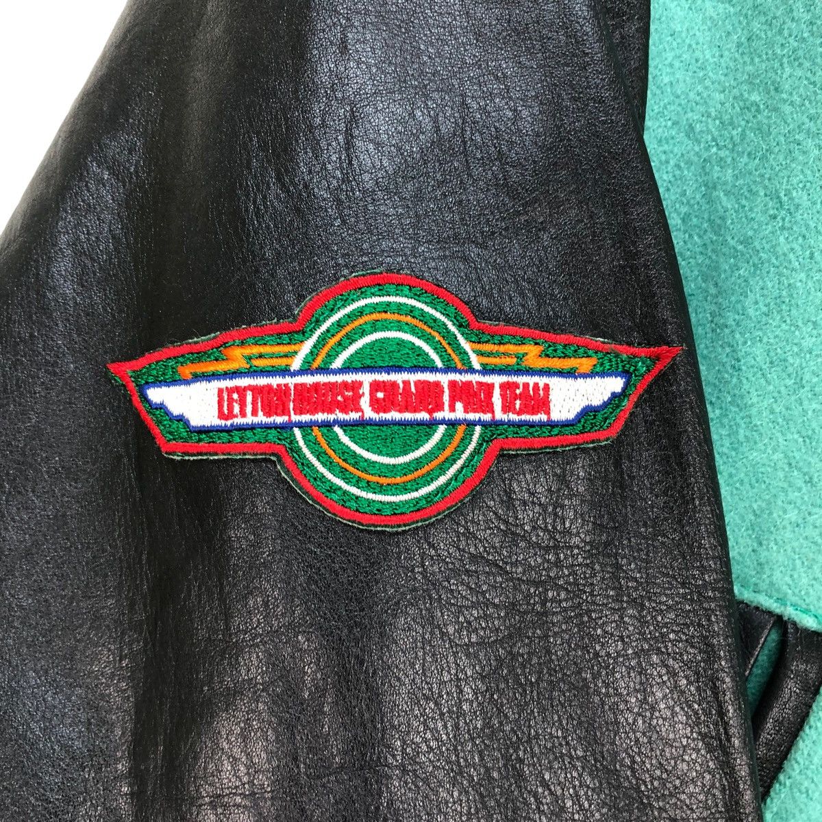 Formula 1 🔥Vtg Varsity Leyton House Granprix F1 Letterman Jacket Size US M / EU 48-50 / 2 - 6 Thumbnail