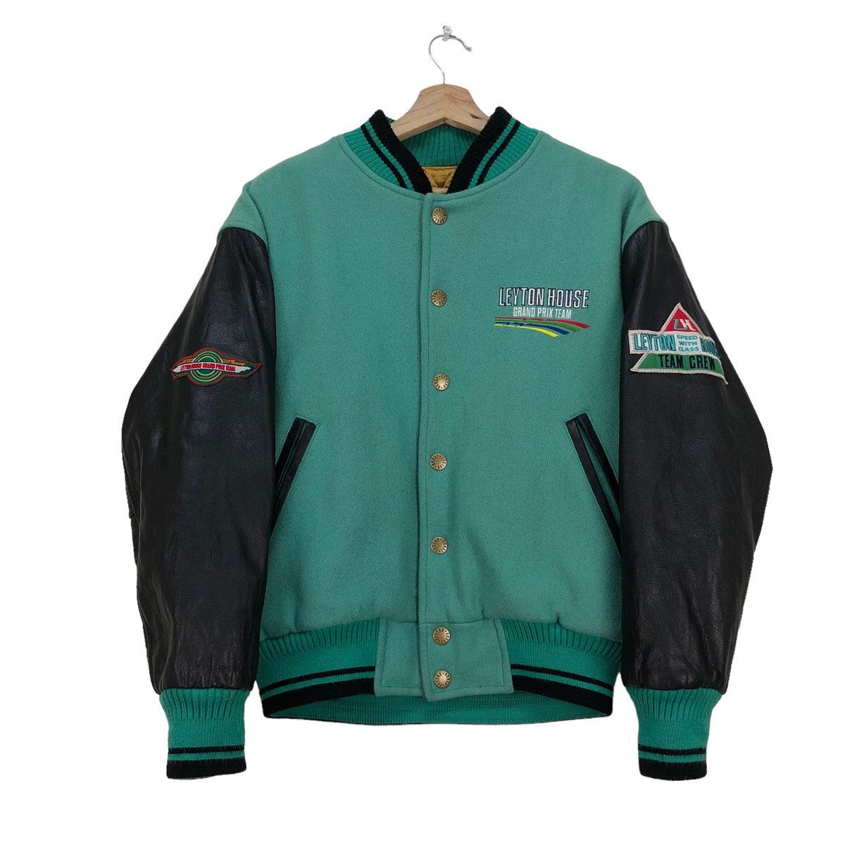 Sports Specialties 🤝Vtg Varsity Leyton House Granprix F1 Letterman ...