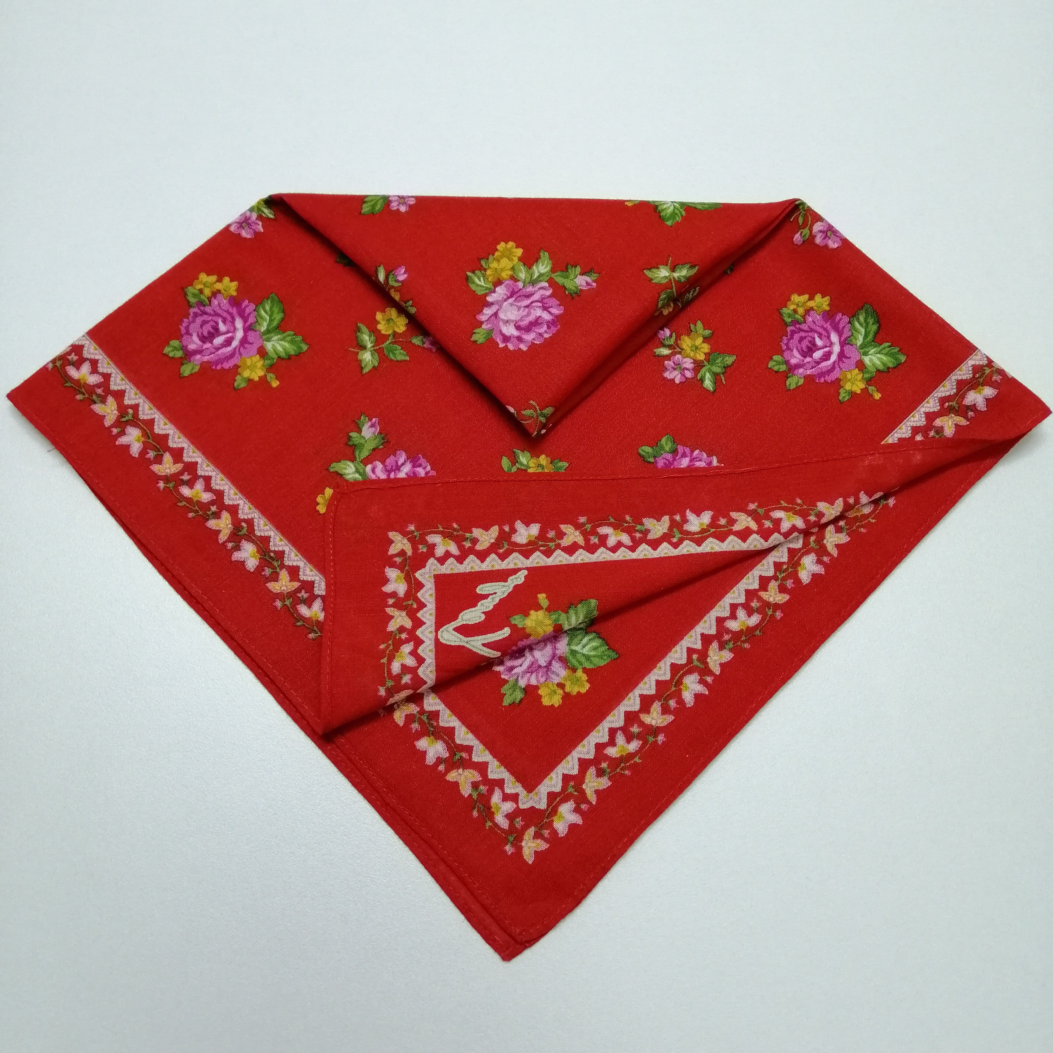 Kenzo × Vintage Kenzo Handkerchief/Neckerchief/Bandana-KD2020 Size ONE SIZE - 4 Thumbnail
