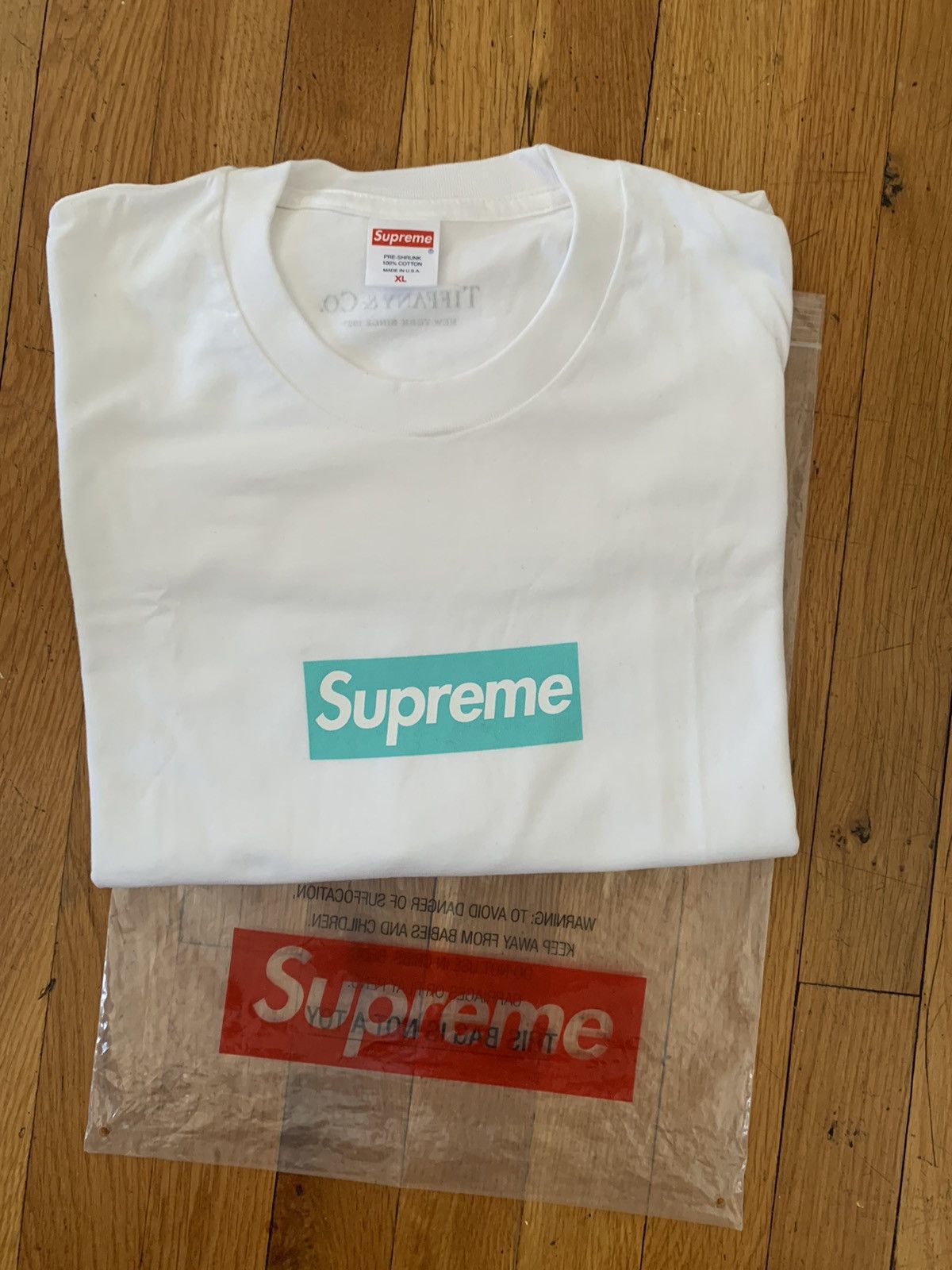 Supreme Tiffany Box Logo | Grailed