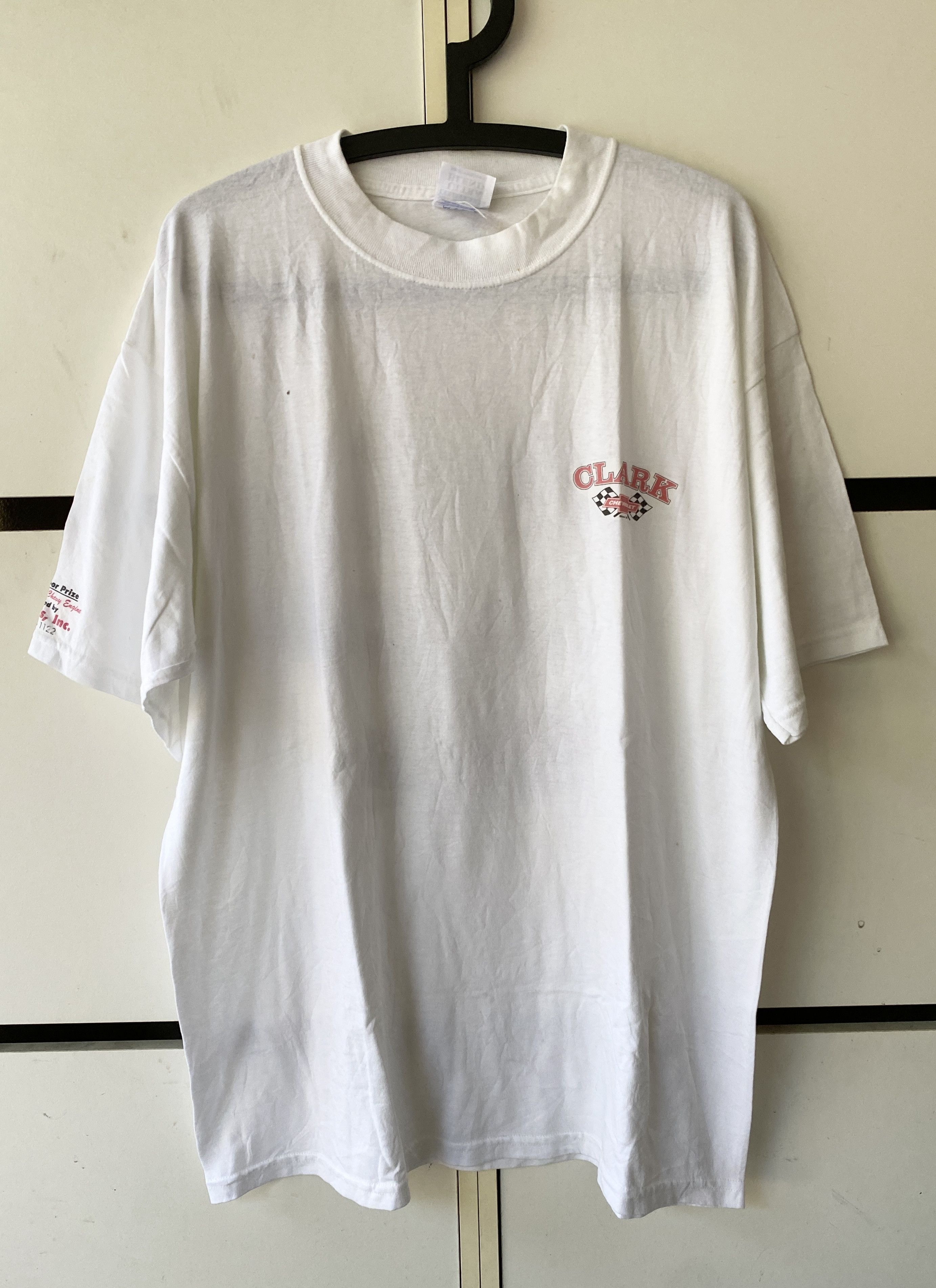 Chevrolet × Clarks VINTAGE Y2K CLARK CHEVROLET MOTOR SHOW T SHIRT Size US XL / EU 56 / 4 - 2 Thumbnail