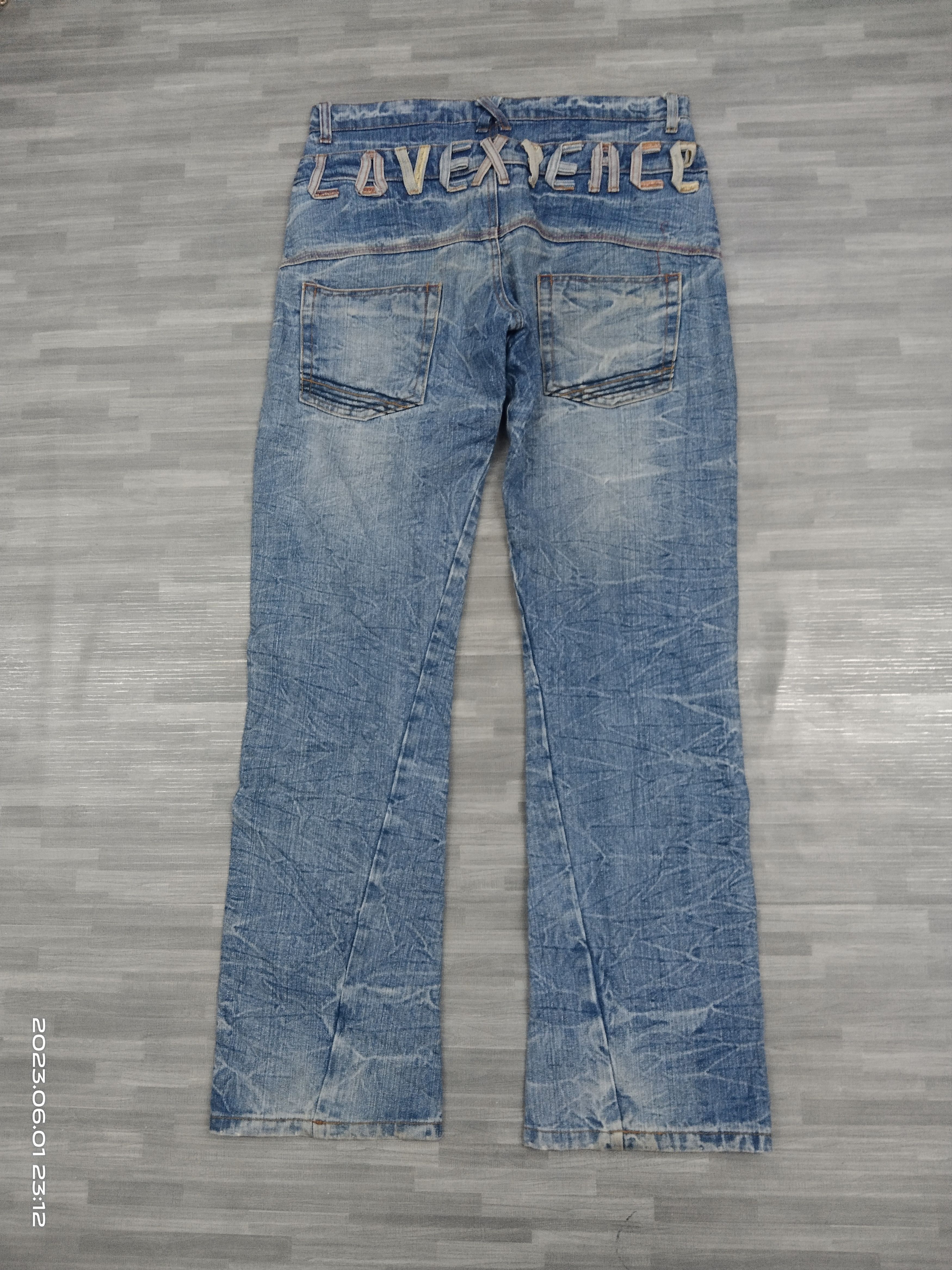 Vintage SiCK🔥REAL VINTAGE TWIST DENIM PANTS Size US 33 - 3 Thumbnail