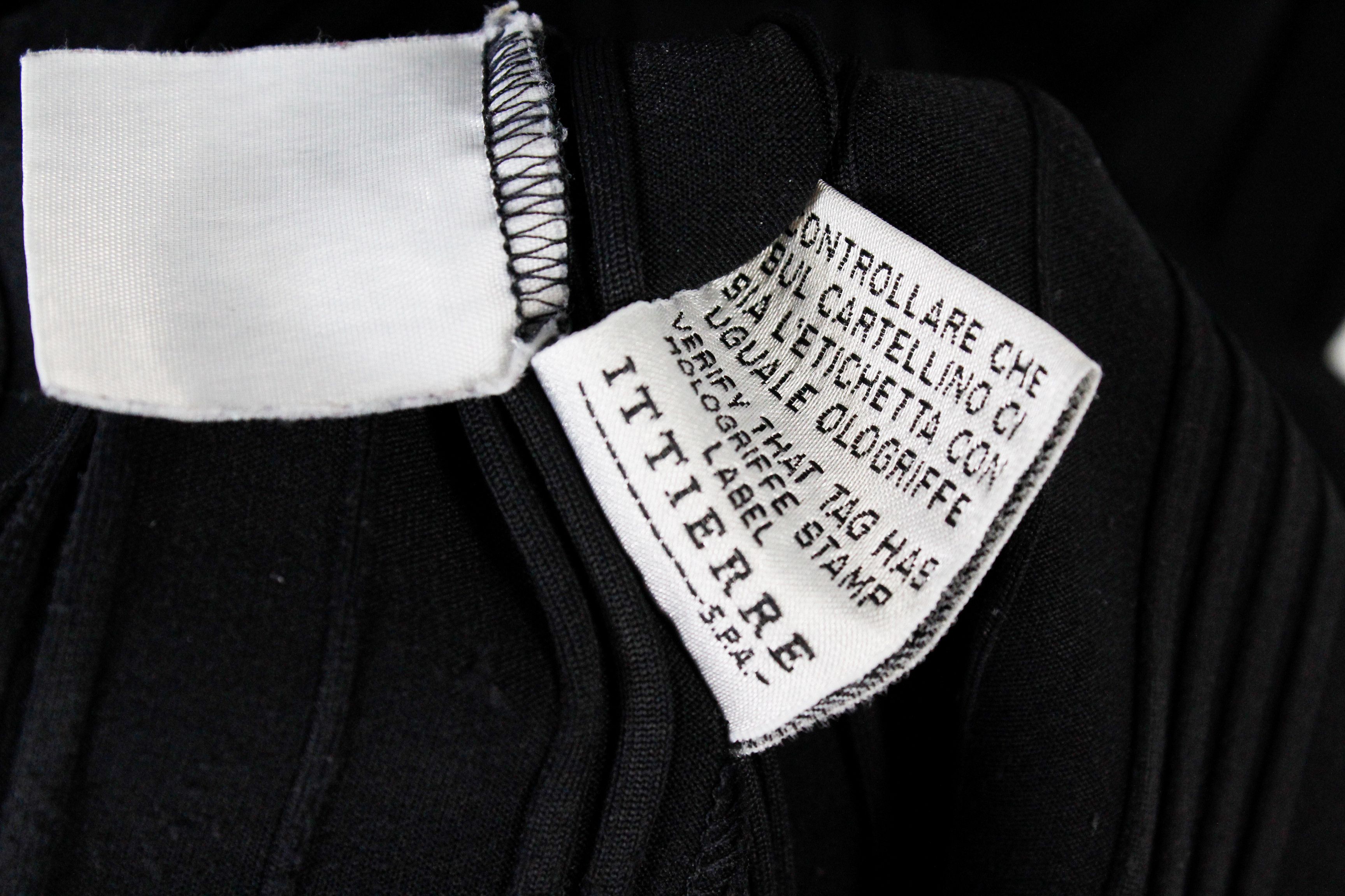 Dolce & Gabbana Womens Dolce & Gabbana Black Ribbed High Mock Neck Sweater Size M / US 6-8 / IT 42-44 - 7 Thumbnail