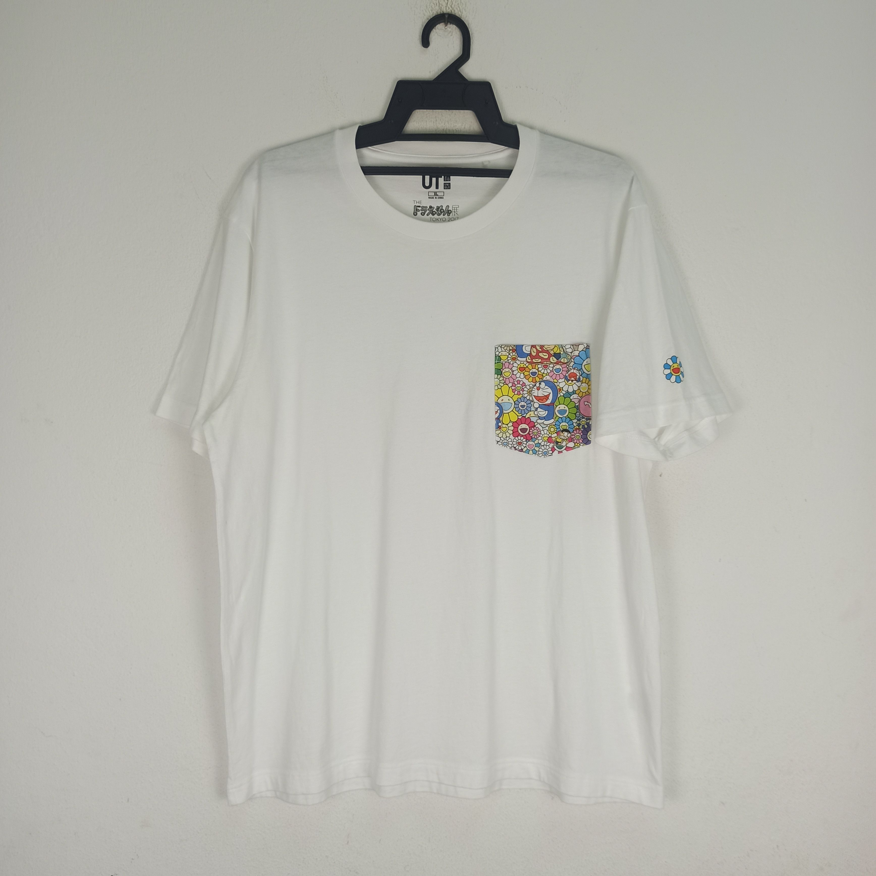 Takashi Murakami × Uniqlo Takashi Murakami Uniqlo Murakami Doreamon Pocket Tee Size US XL / EU 56 / 4 - 1 Thumbnail