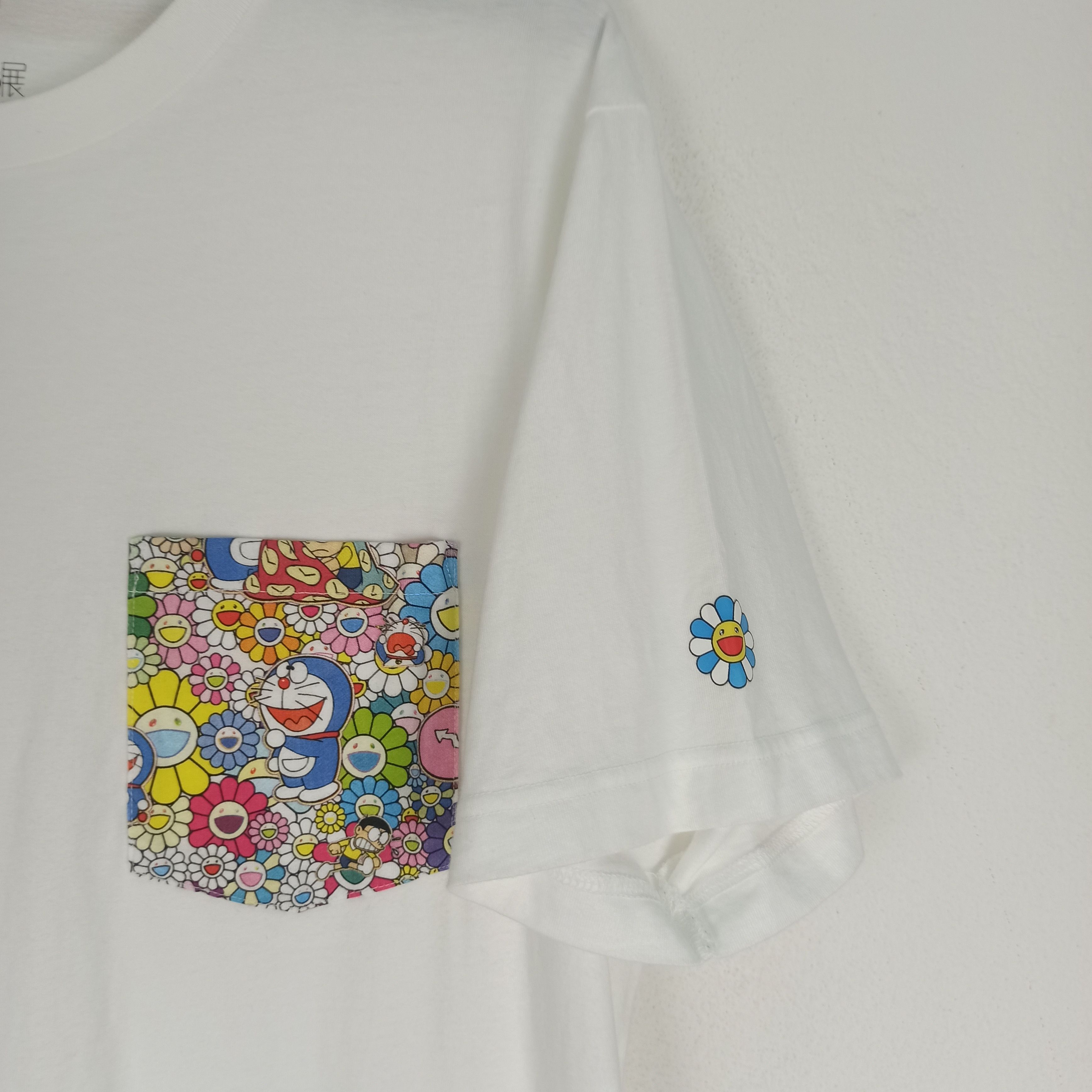 Takashi Murakami × Uniqlo Takashi Murakami Uniqlo Murakami Doreamon Pocket Tee Size US XL / EU 56 / 4 - 2 Thumbnail