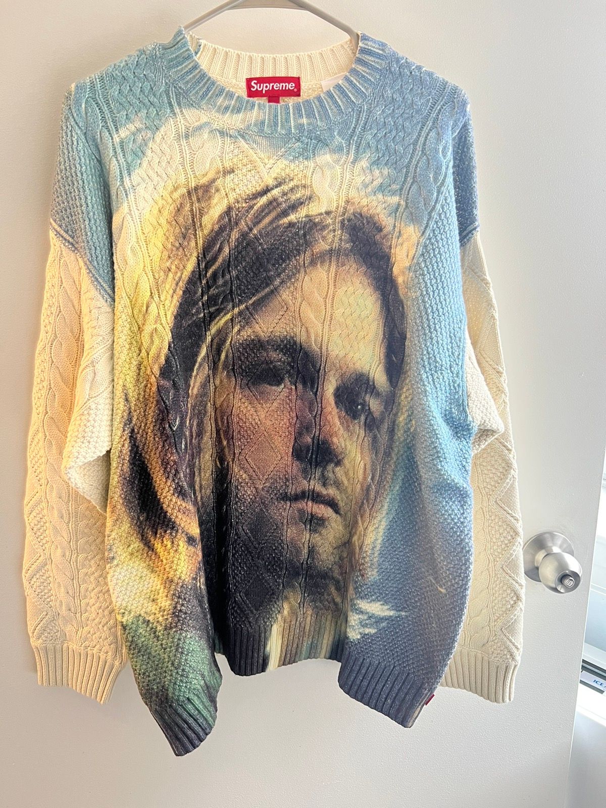 Supreme Supreme Kurt Cobain Sweater White Size Large | Grailed
