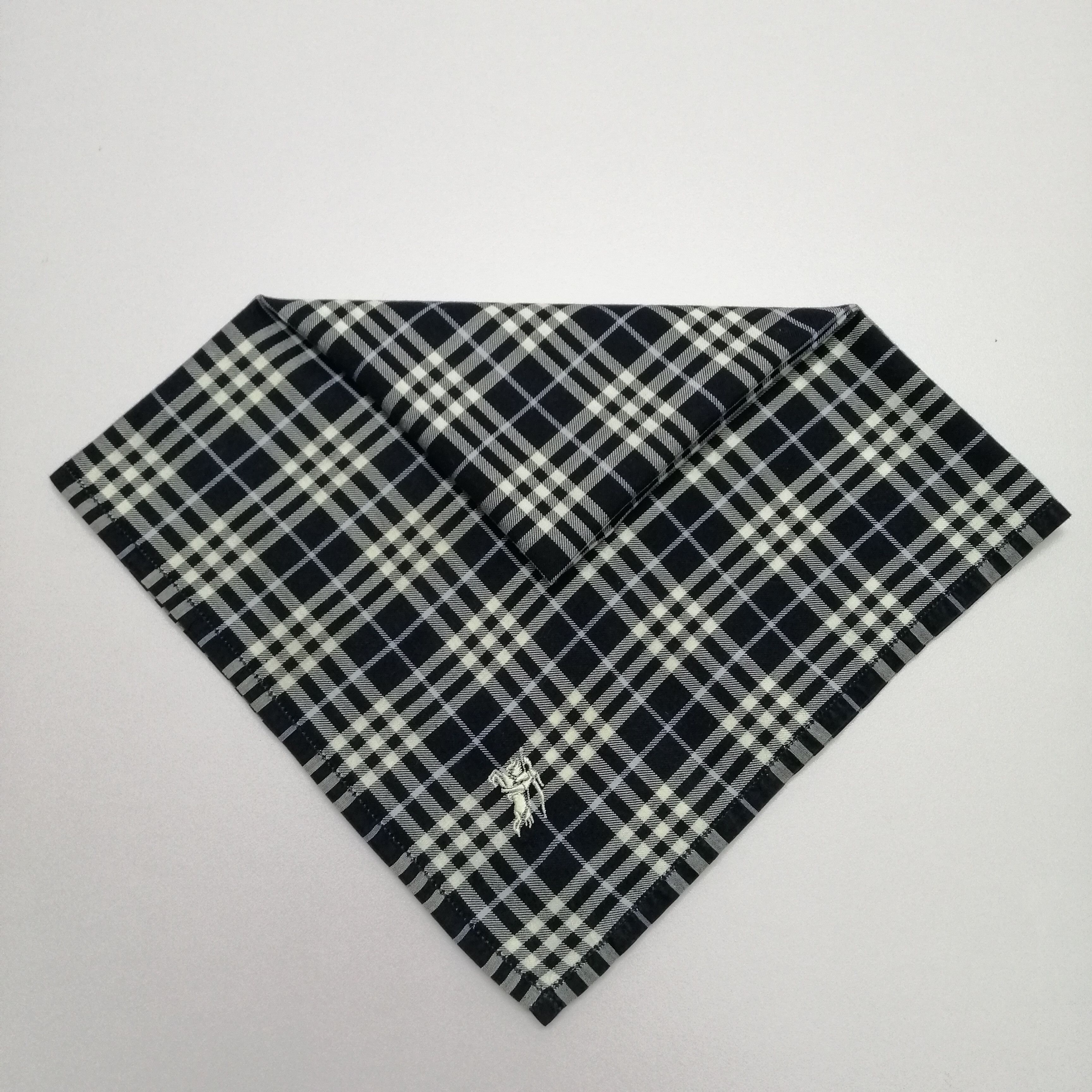 Burberry × Vintage Burberry Handkerchief/Neckerchief/Bandana-KD1132 Size ONE SIZE - 5 Thumbnail