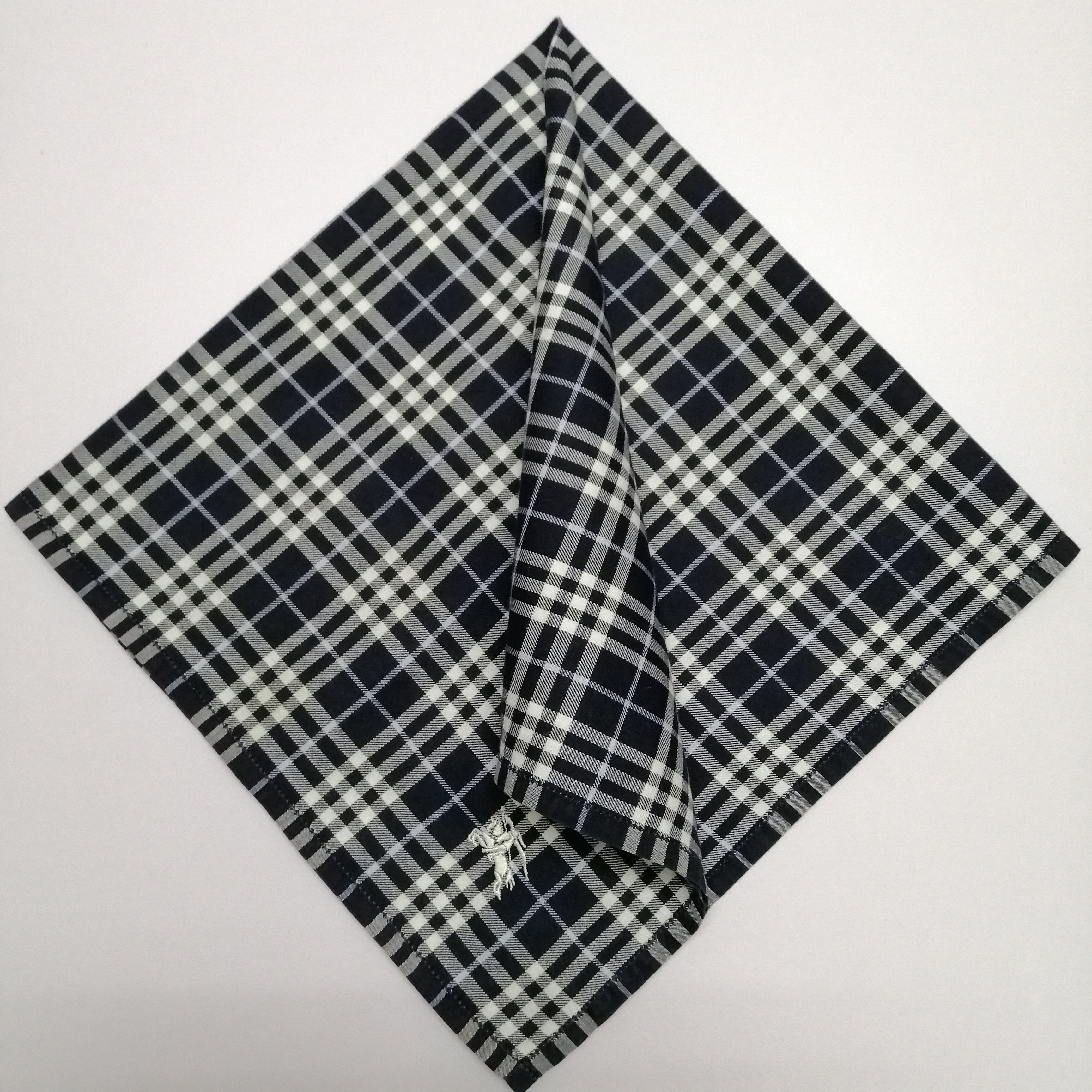 Burberry × Vintage Burberry Handkerchief/Neckerchief/Bandana-KD1132 Size ONE SIZE - 1 Thumbnail