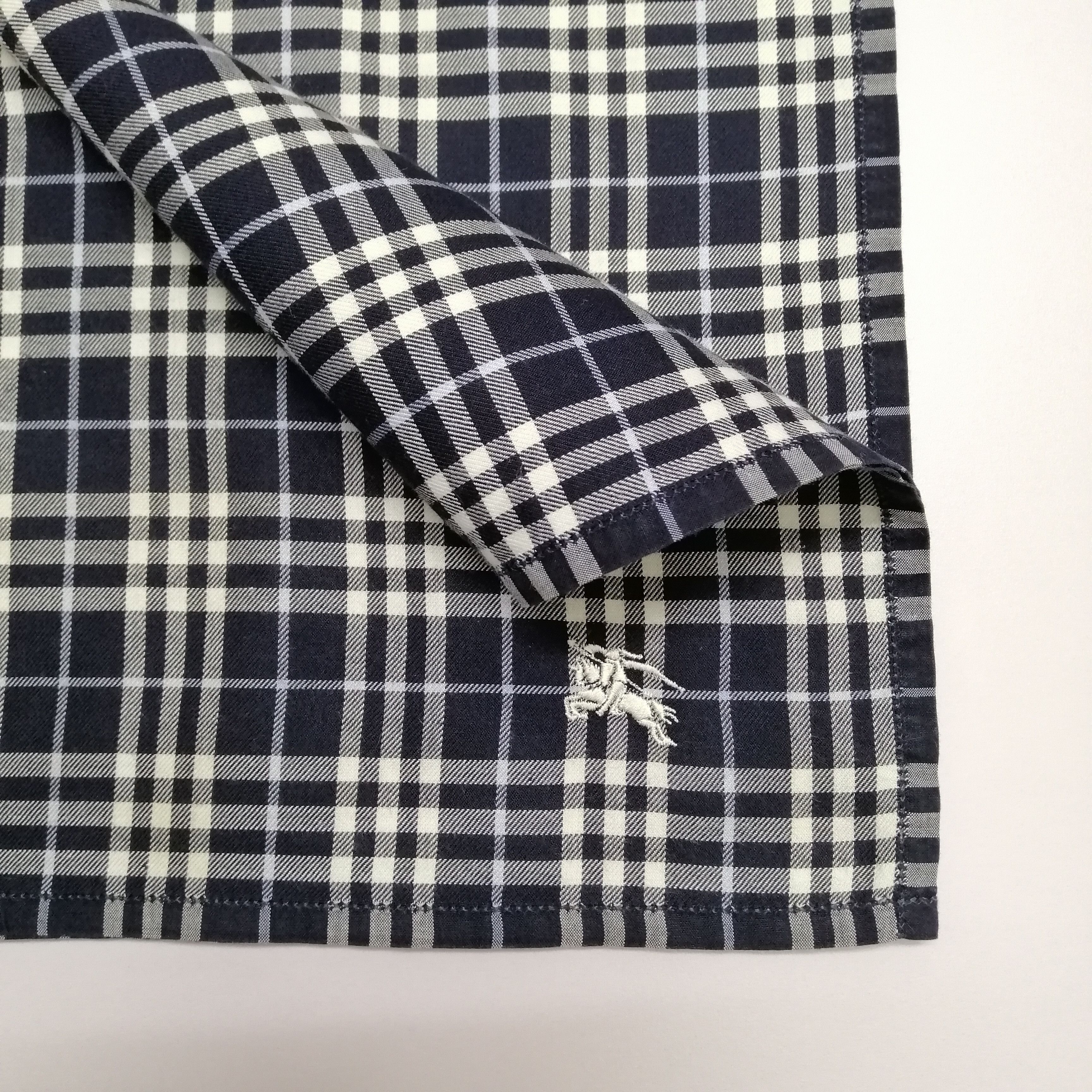 Burberry × Vintage Burberry Handkerchief/Neckerchief/Bandana-KD1132 Size ONE SIZE - 4 Thumbnail